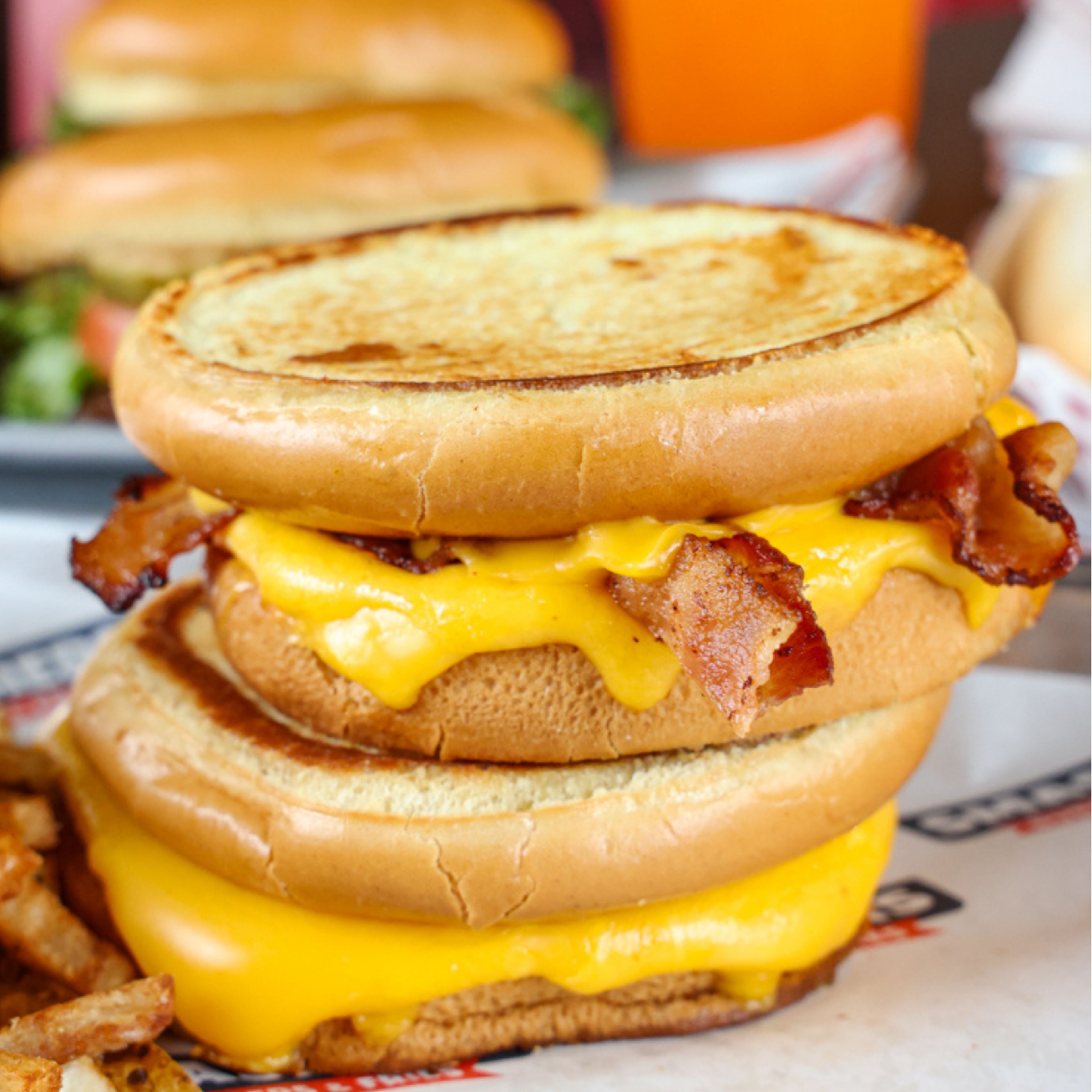 Moopie's Bacon Grilled Cheese.