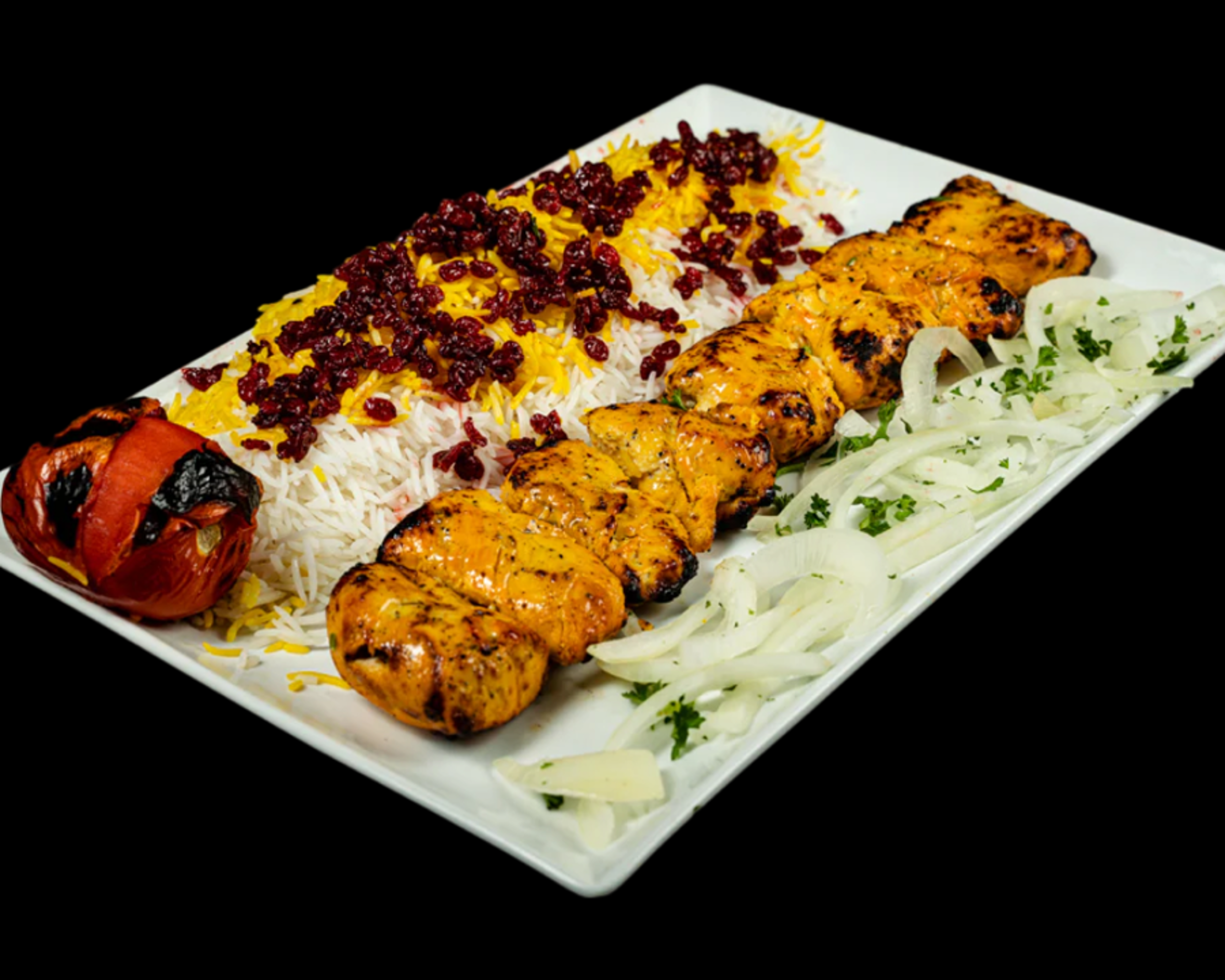 Zereshk Polo ba Joojeh (زرشک پلو با مرغ ).