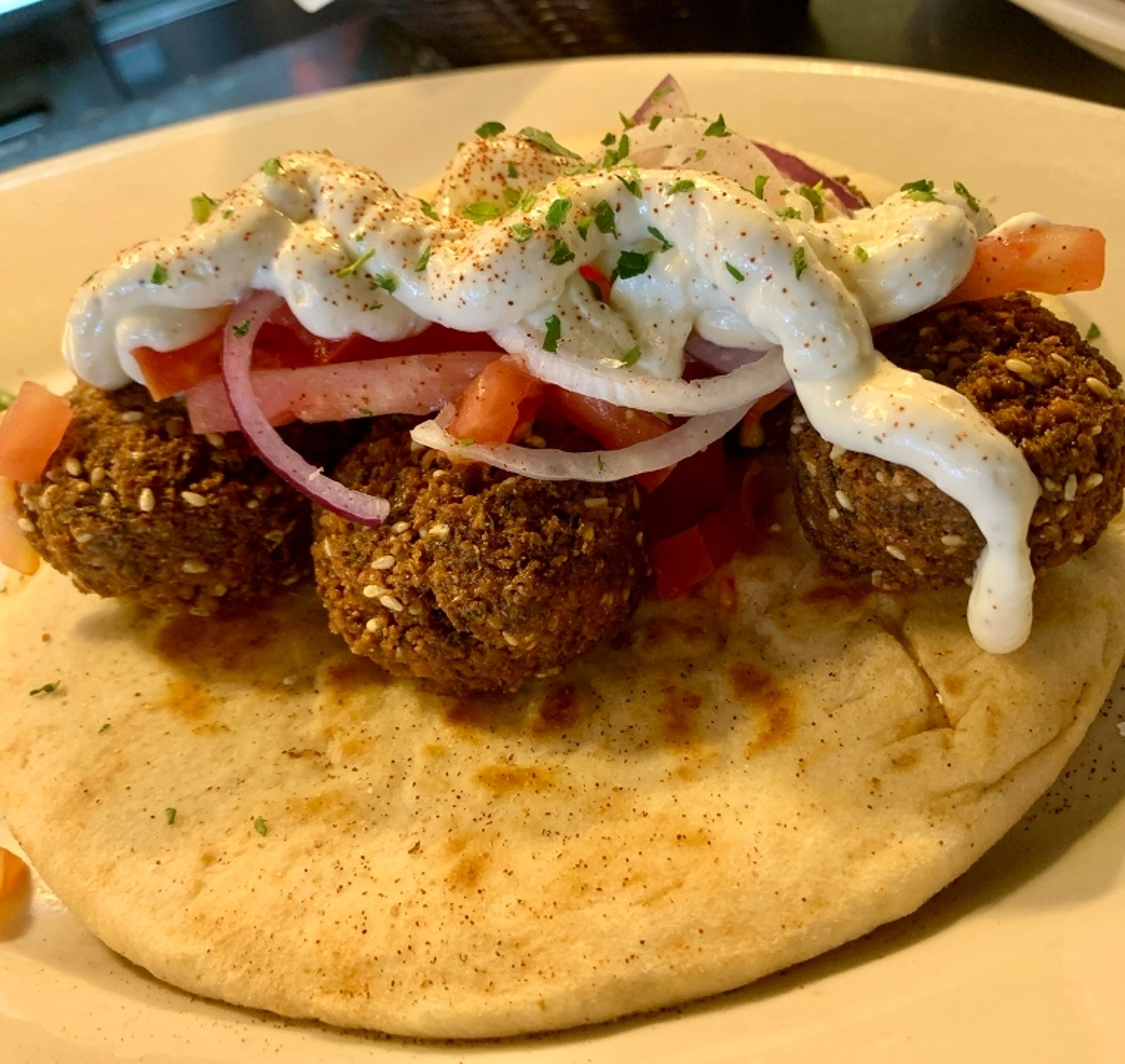 Falafel Pita.