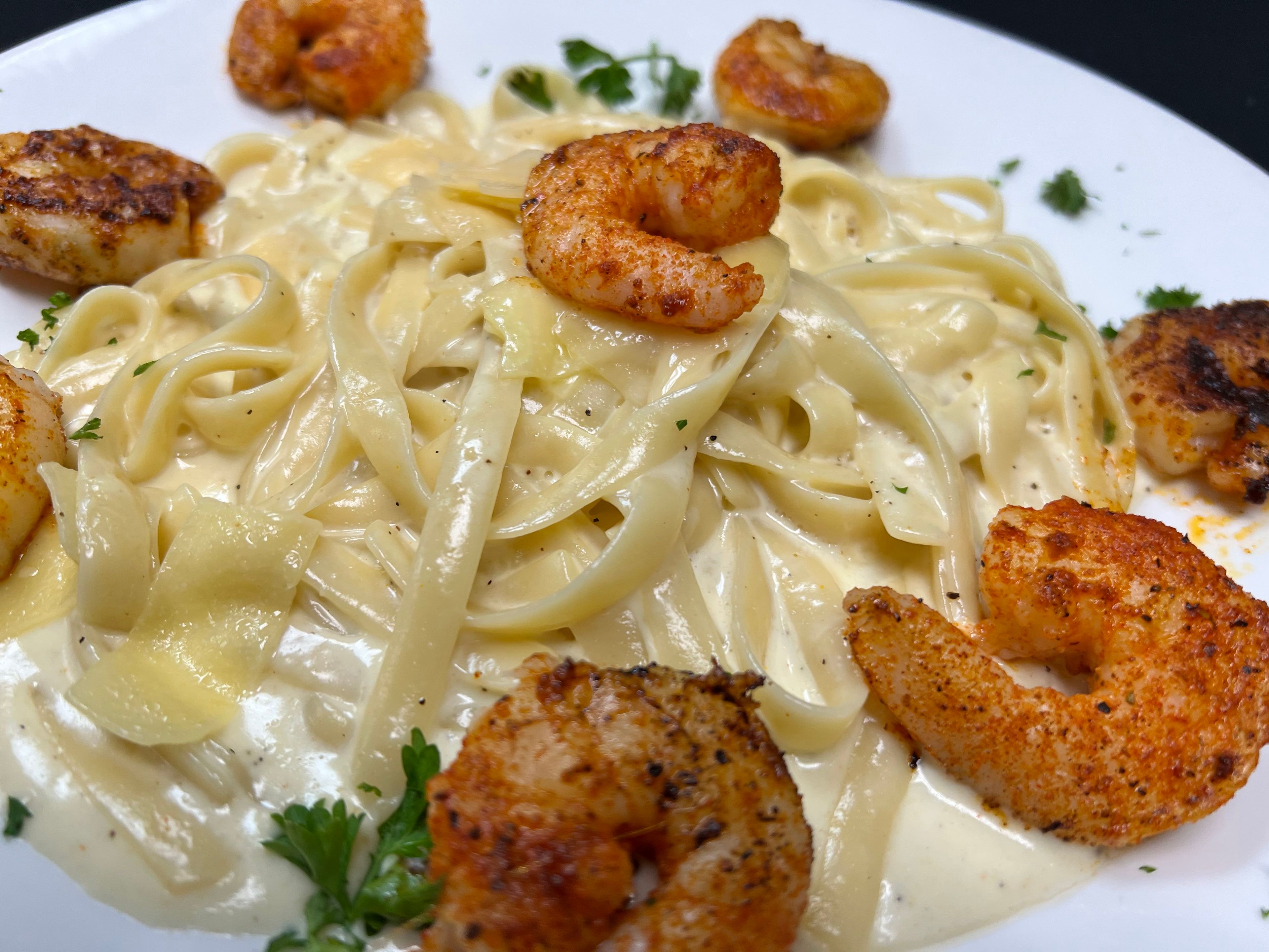Fettuccine Alfredo - Lunch.
