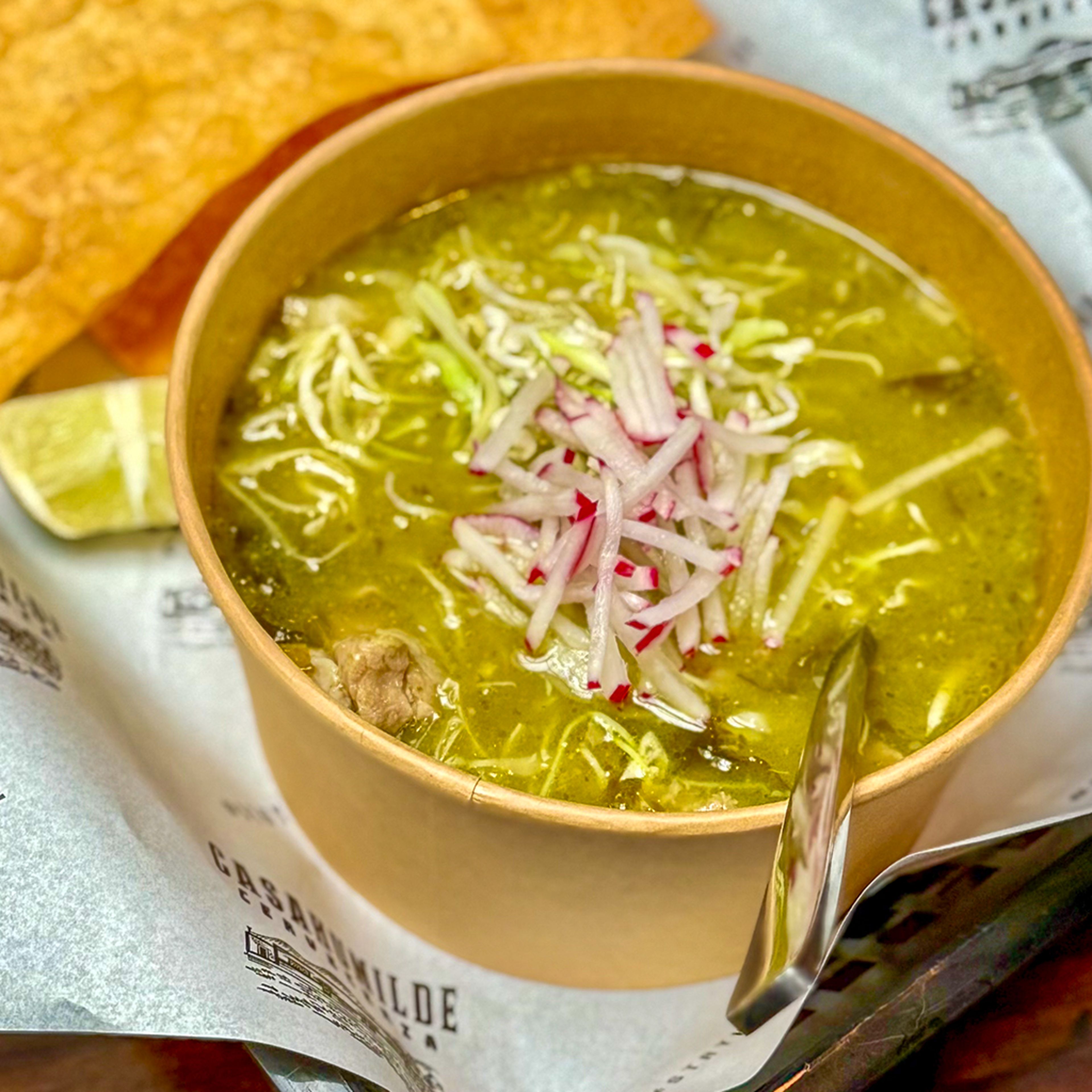 Pozole Verde (Chicken).