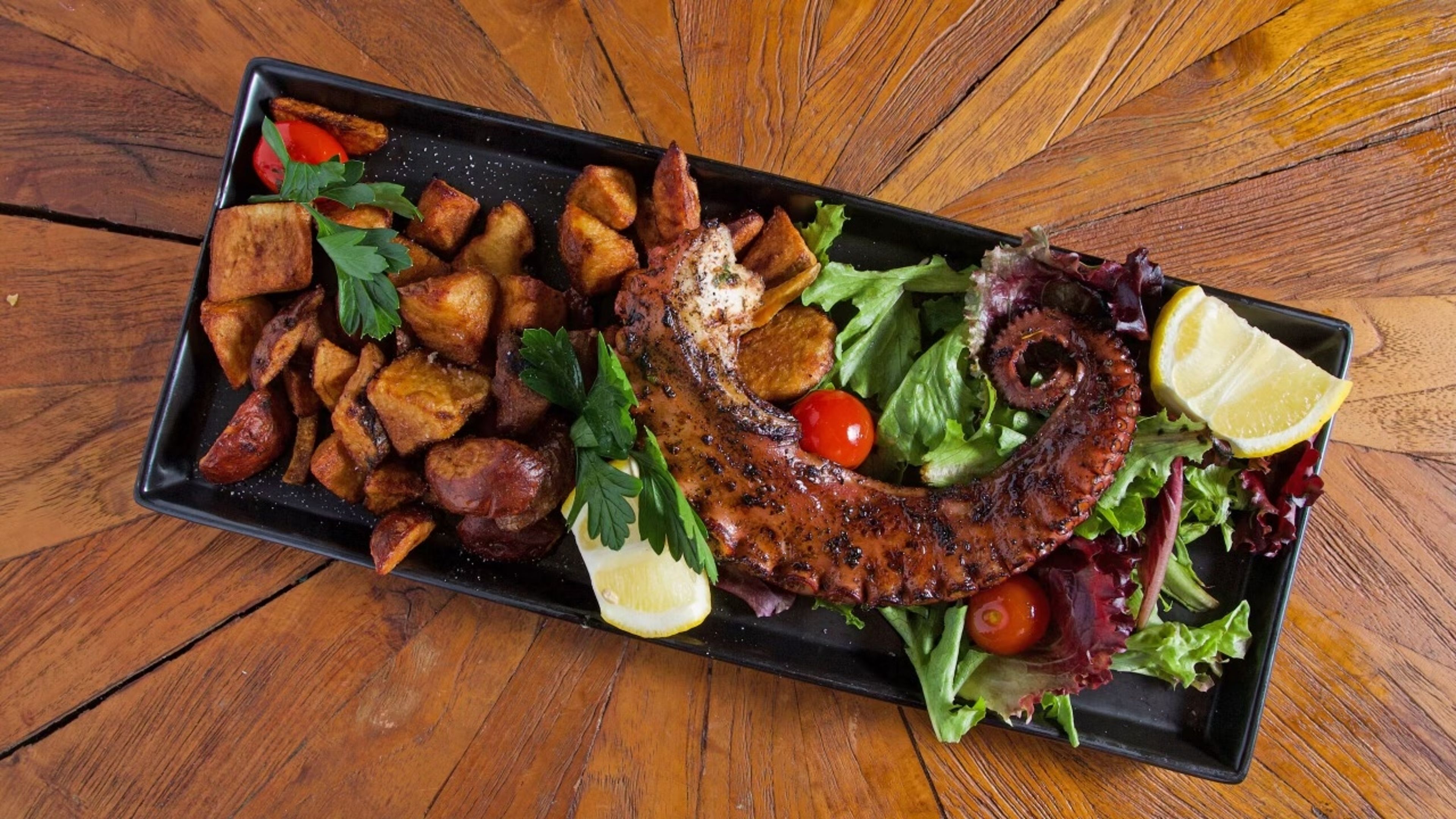 Grilled Octopus.