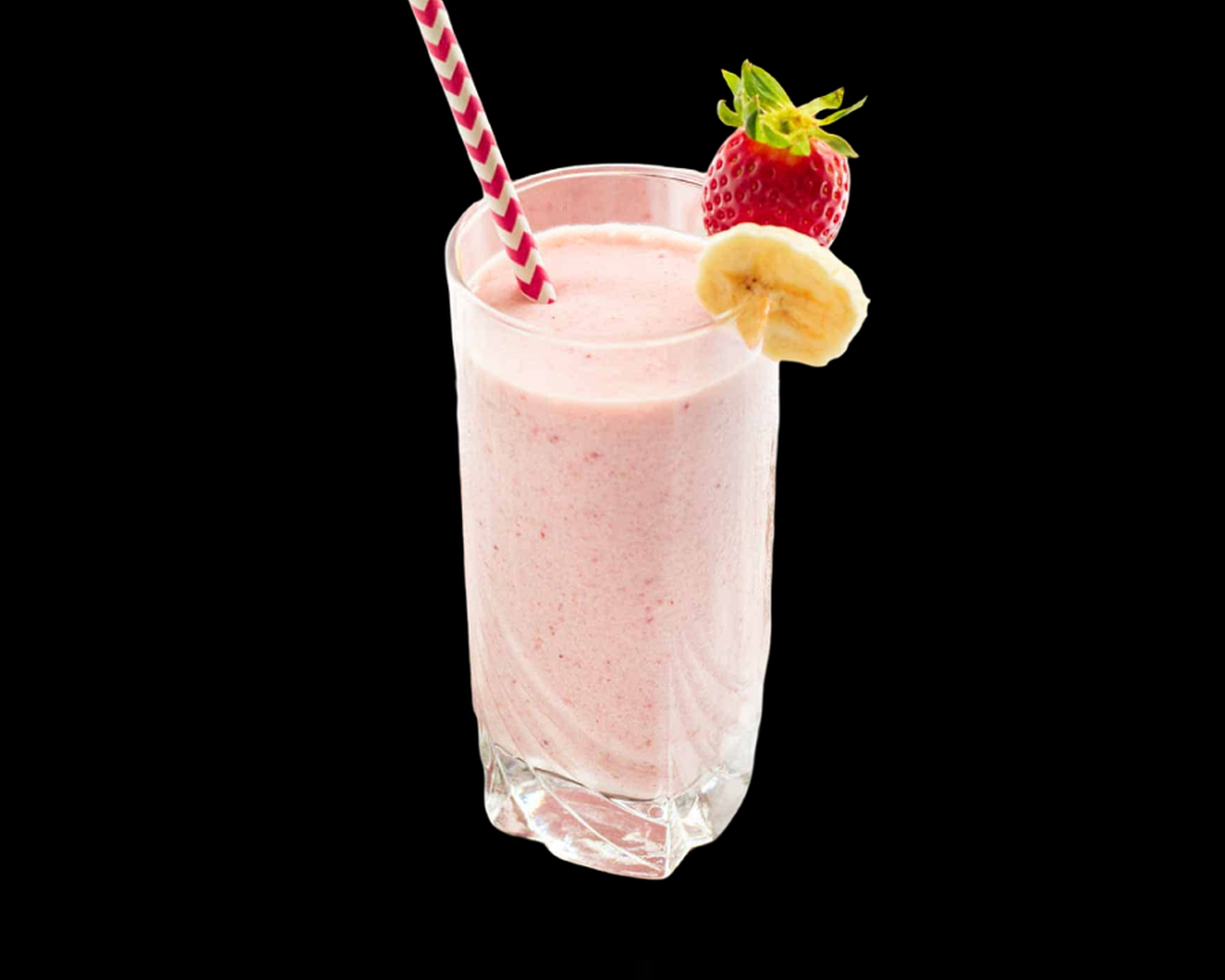 Strawberry & Banana Smoothie.