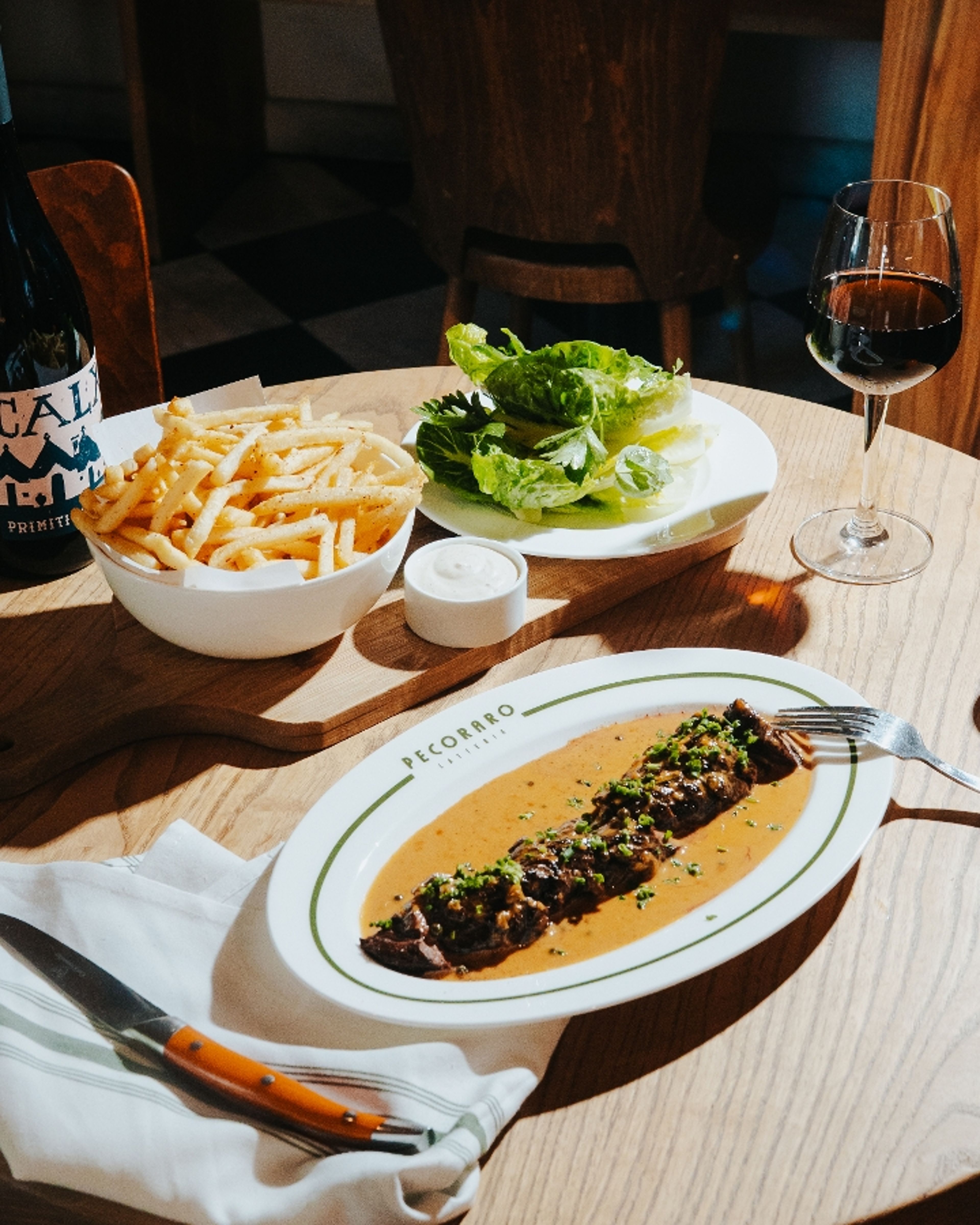 WAGYU HANGER STEAK FOR 2.