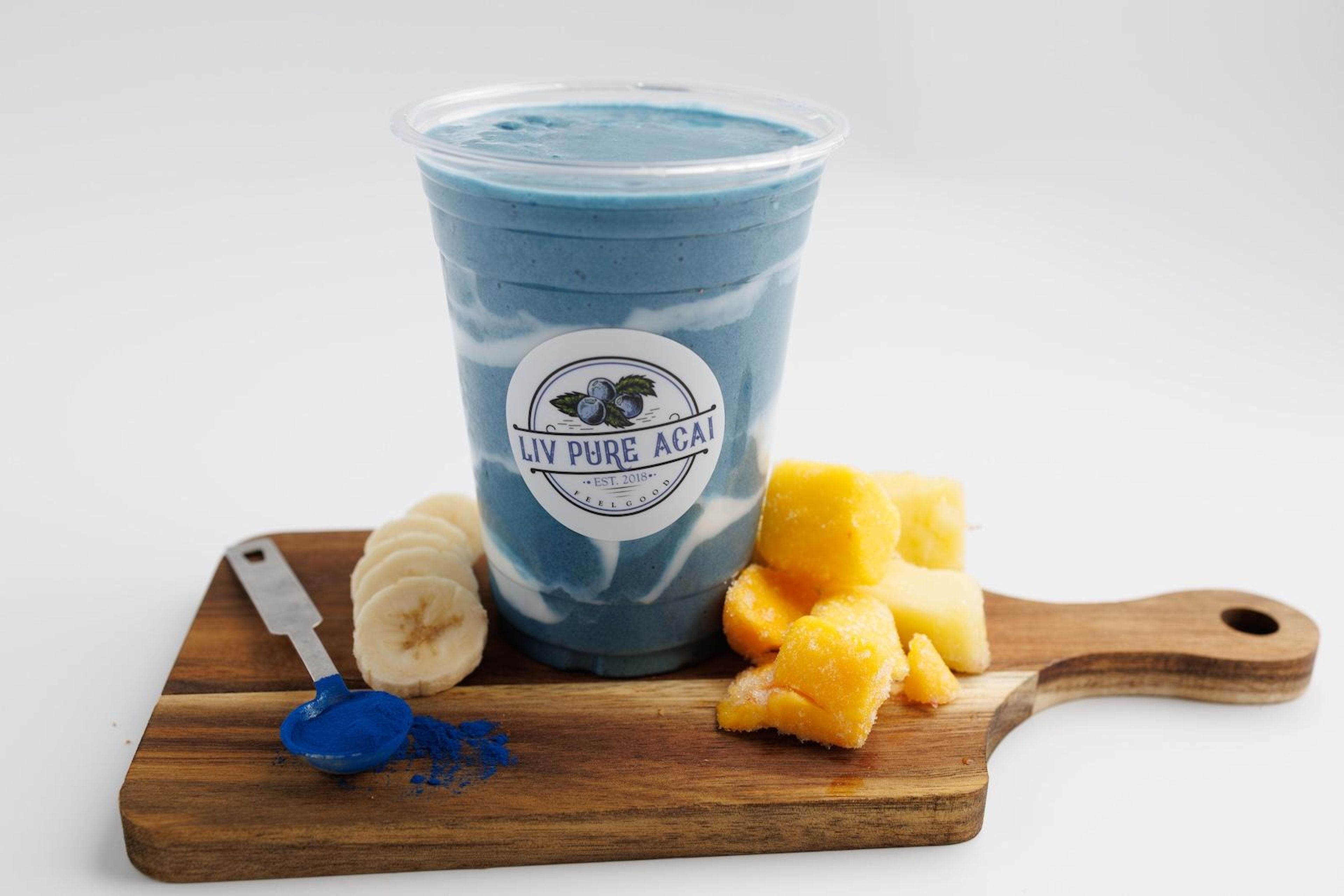 The Blue One Smoothie.