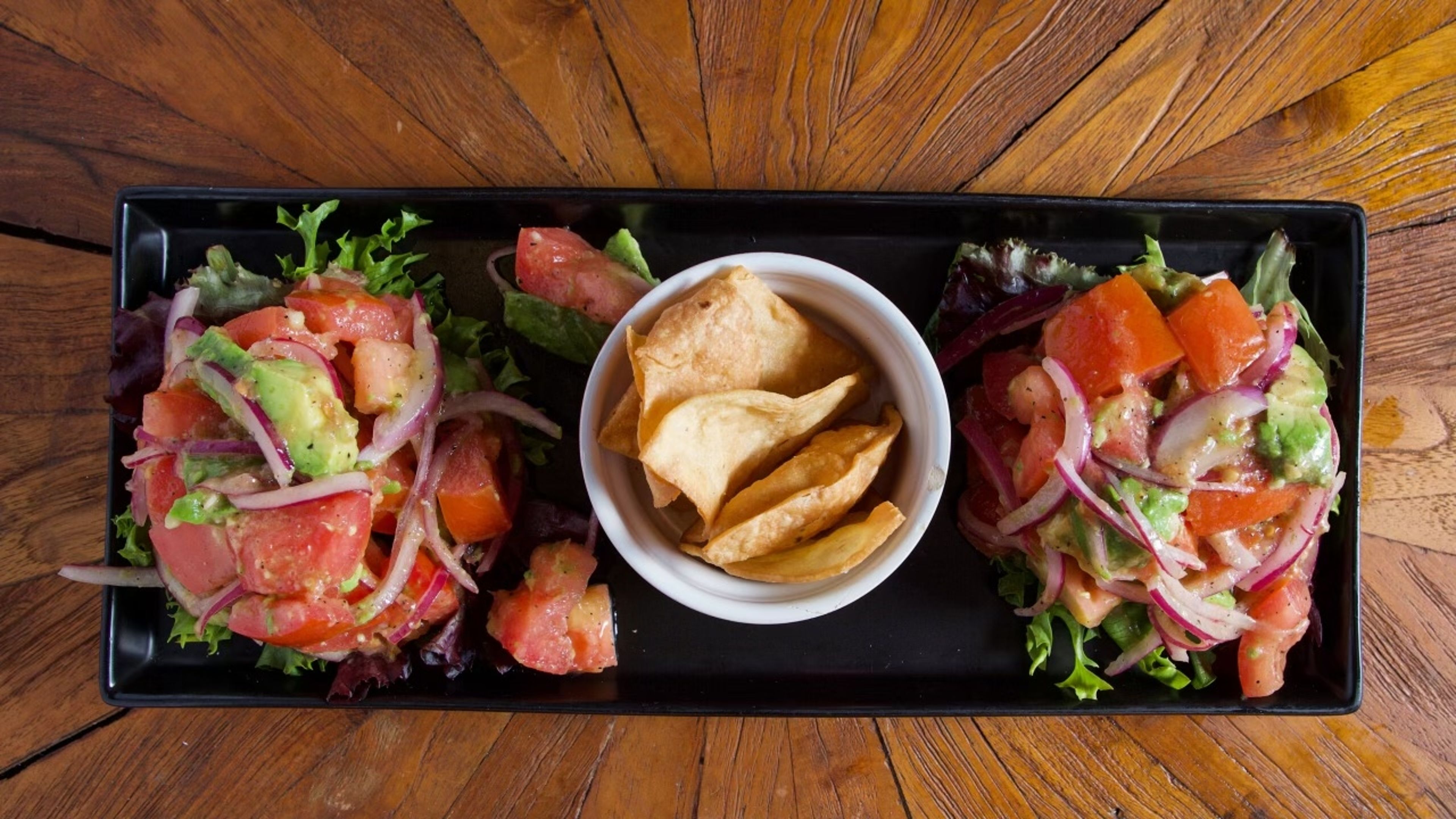 Tomato Avocado Salad.