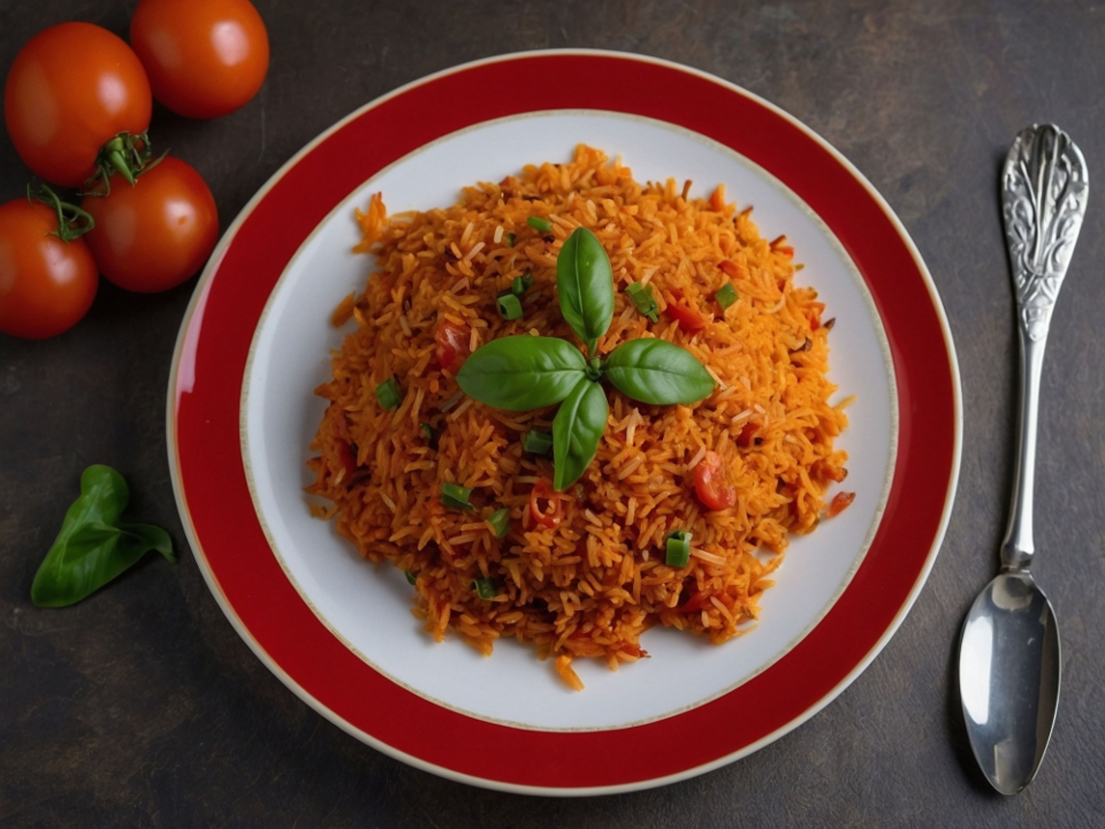 Smokey Jollof Rice.