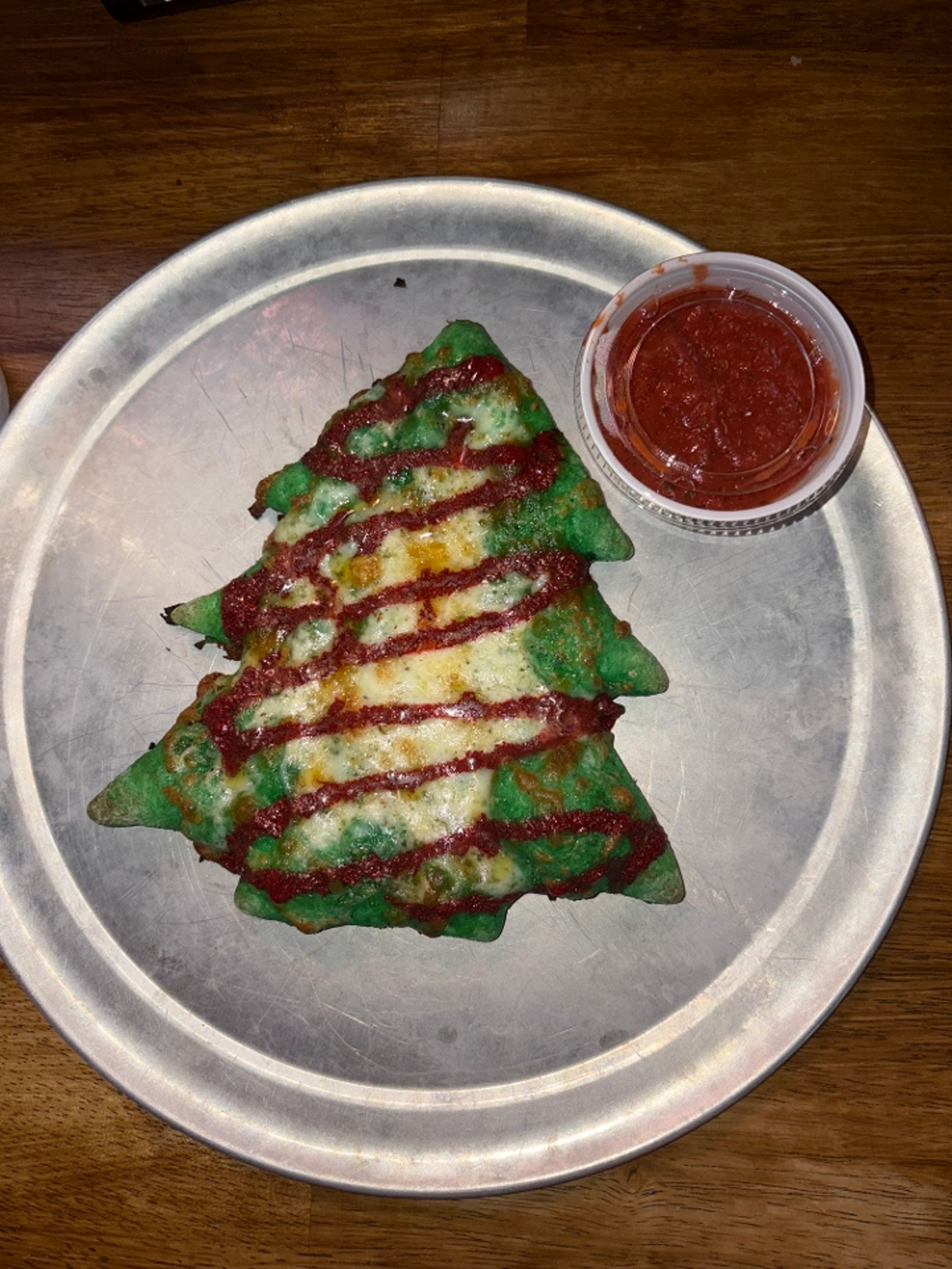 Christmas Tree-Z Bread.