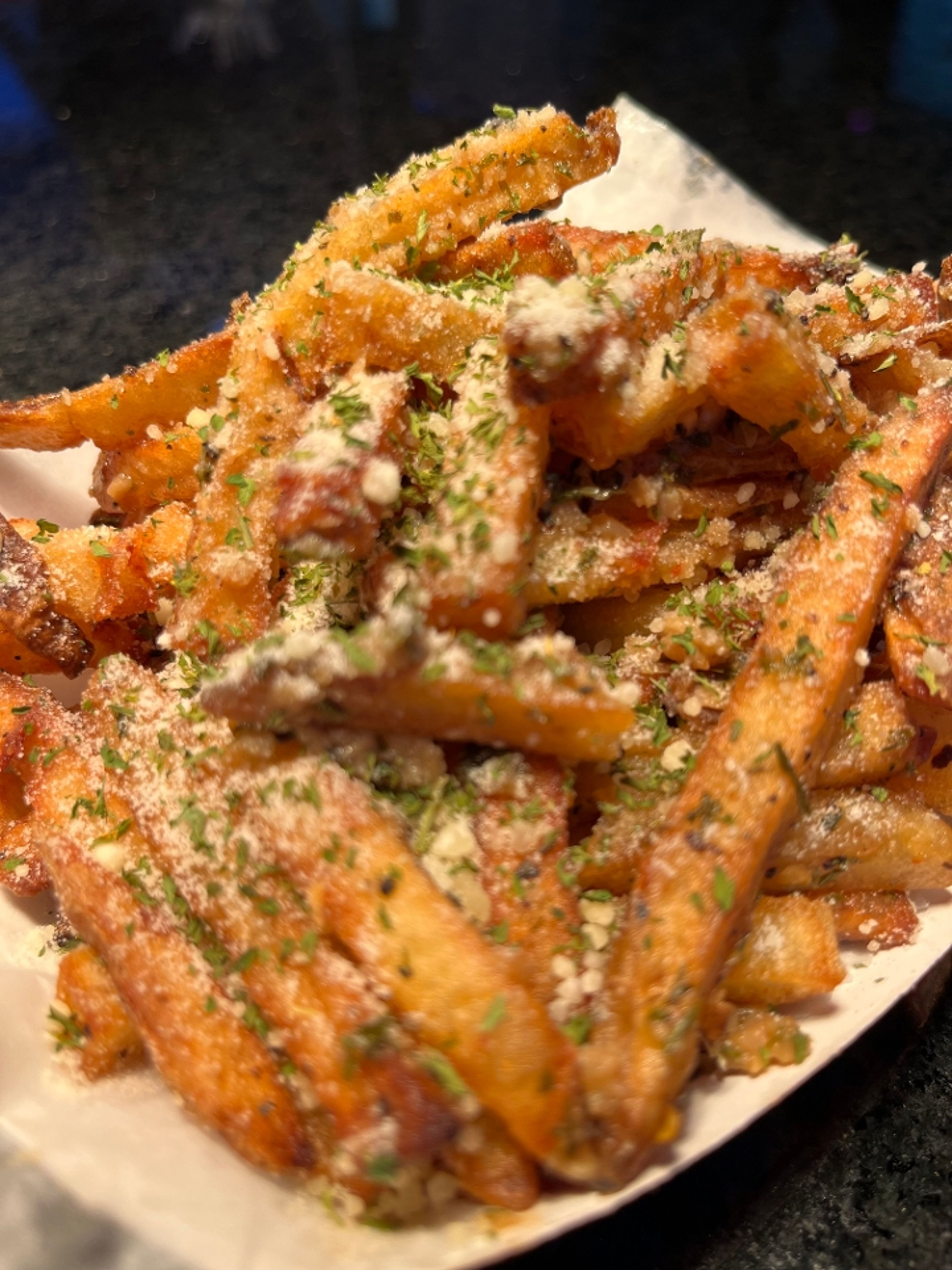 Garlic-Parm Fries.