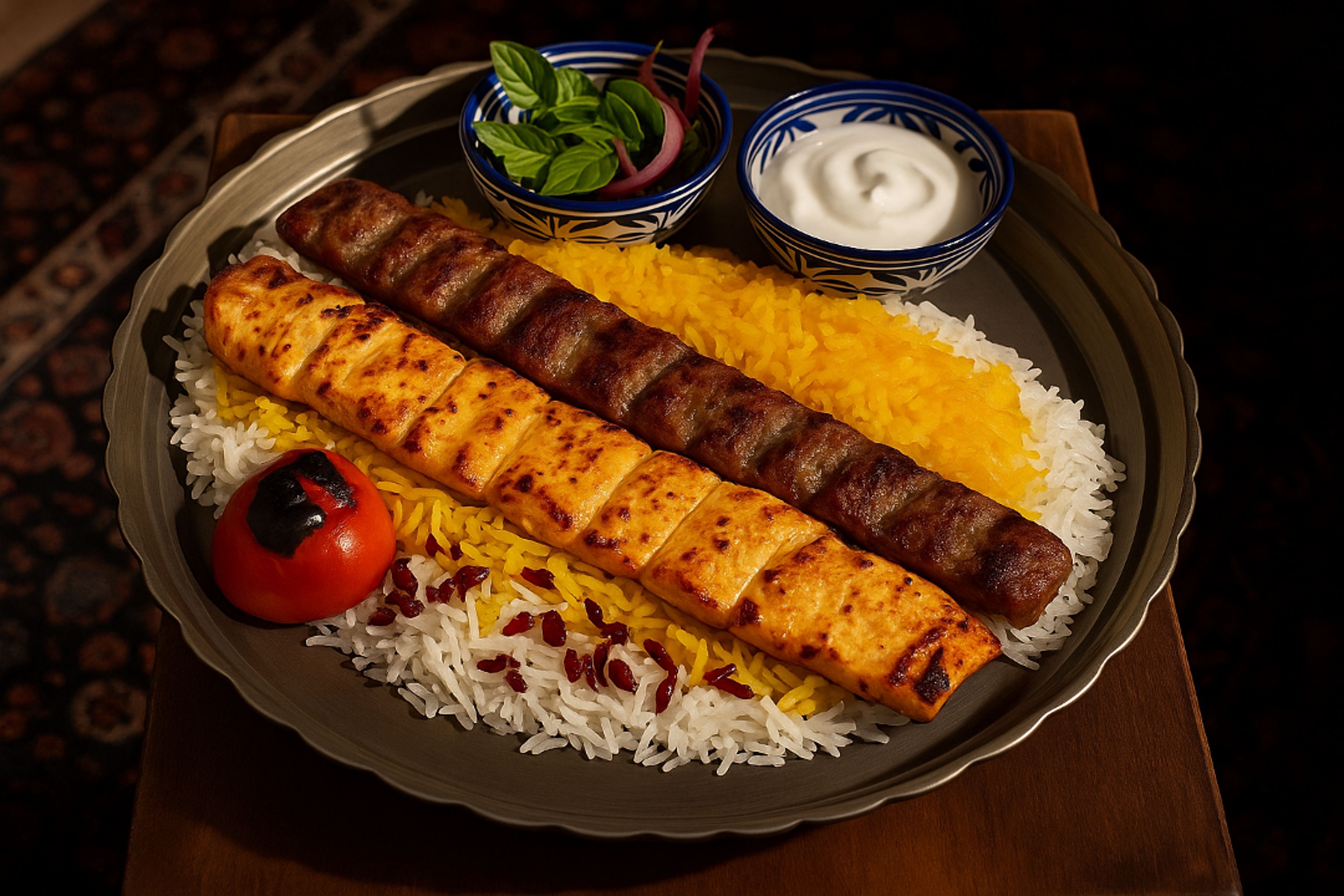 Chicken Soltani (Barg & Chicken).