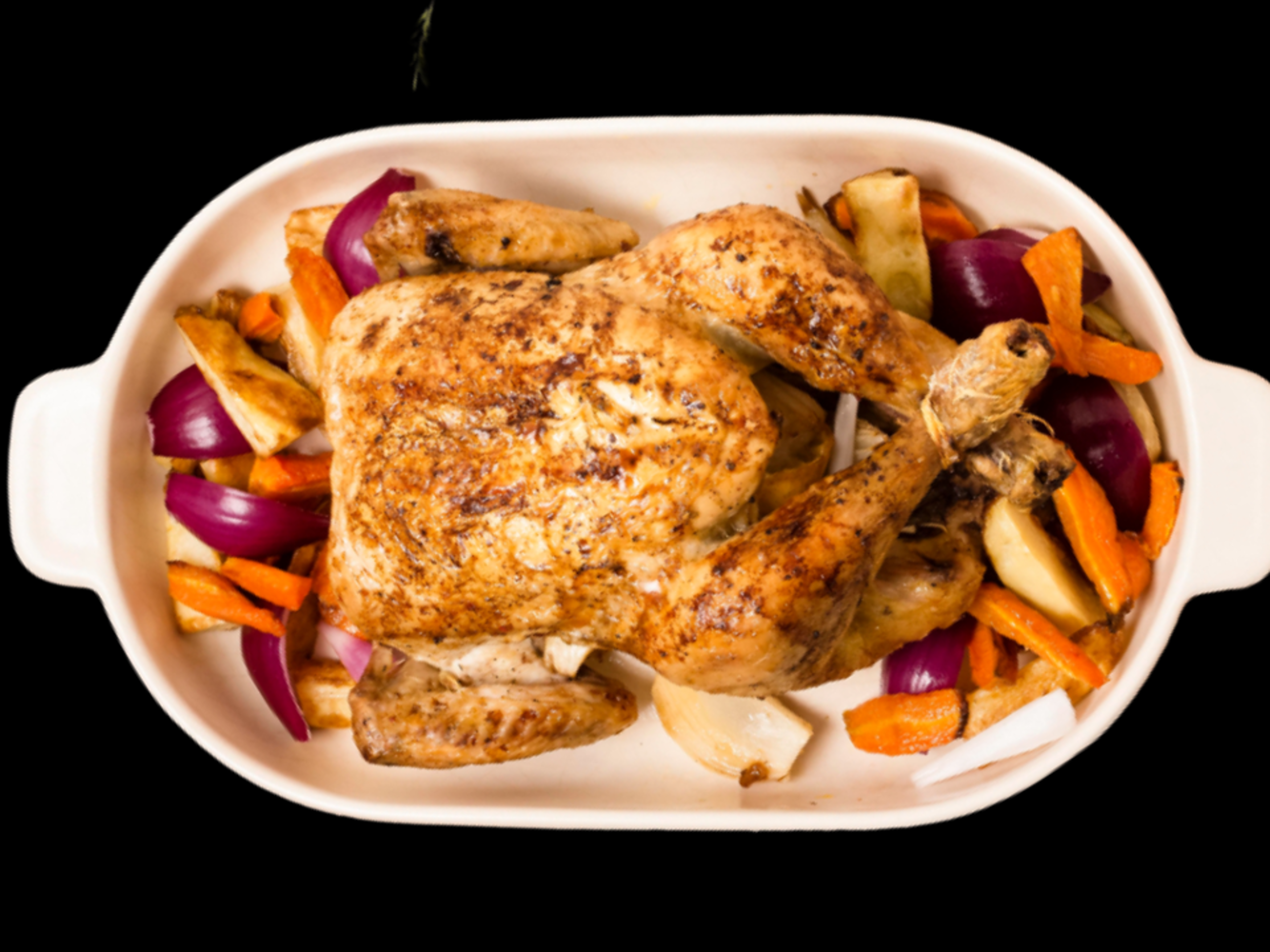 BBQ Roasted Half Chicken (O).