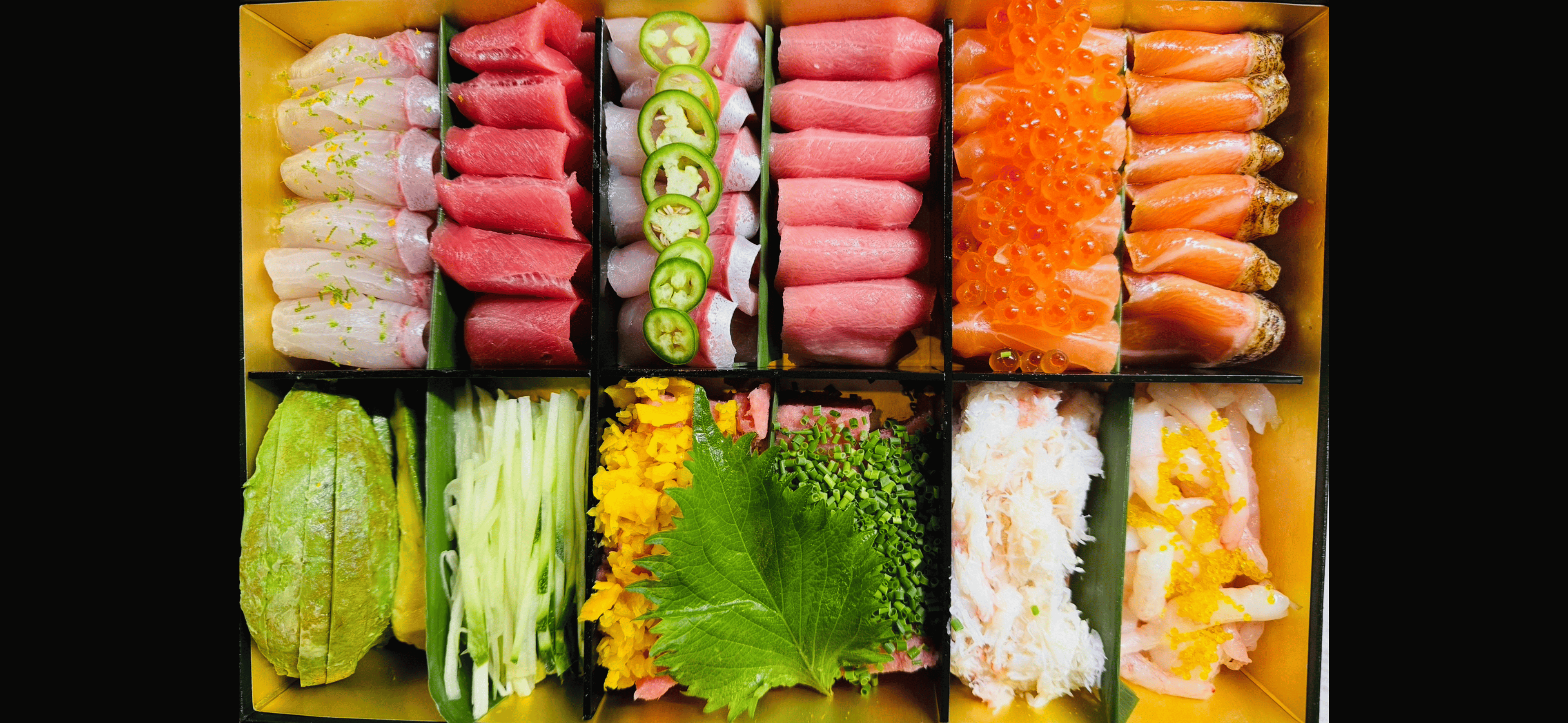 Premium Hand Roll Box.