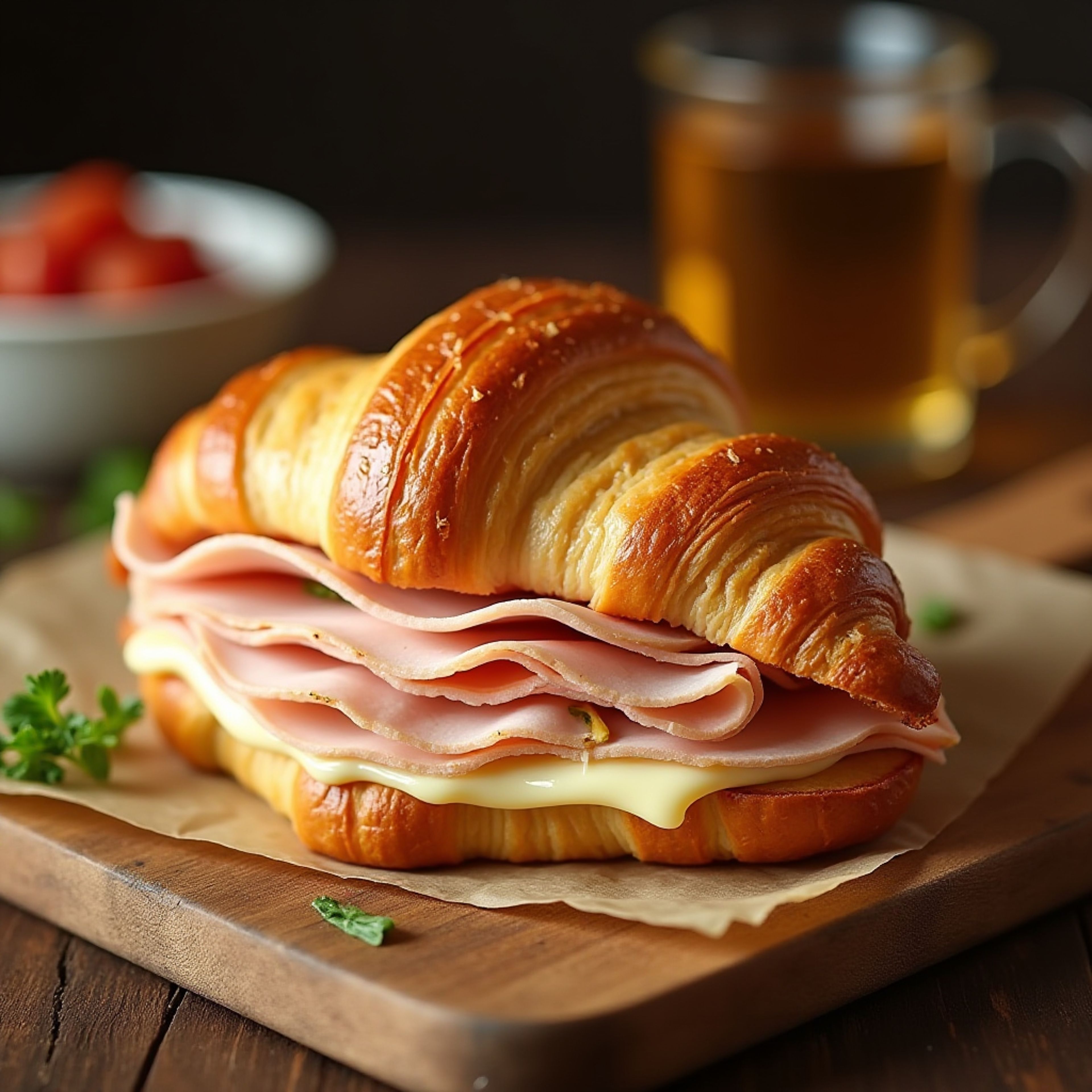 Turkey & Brie Croissant.