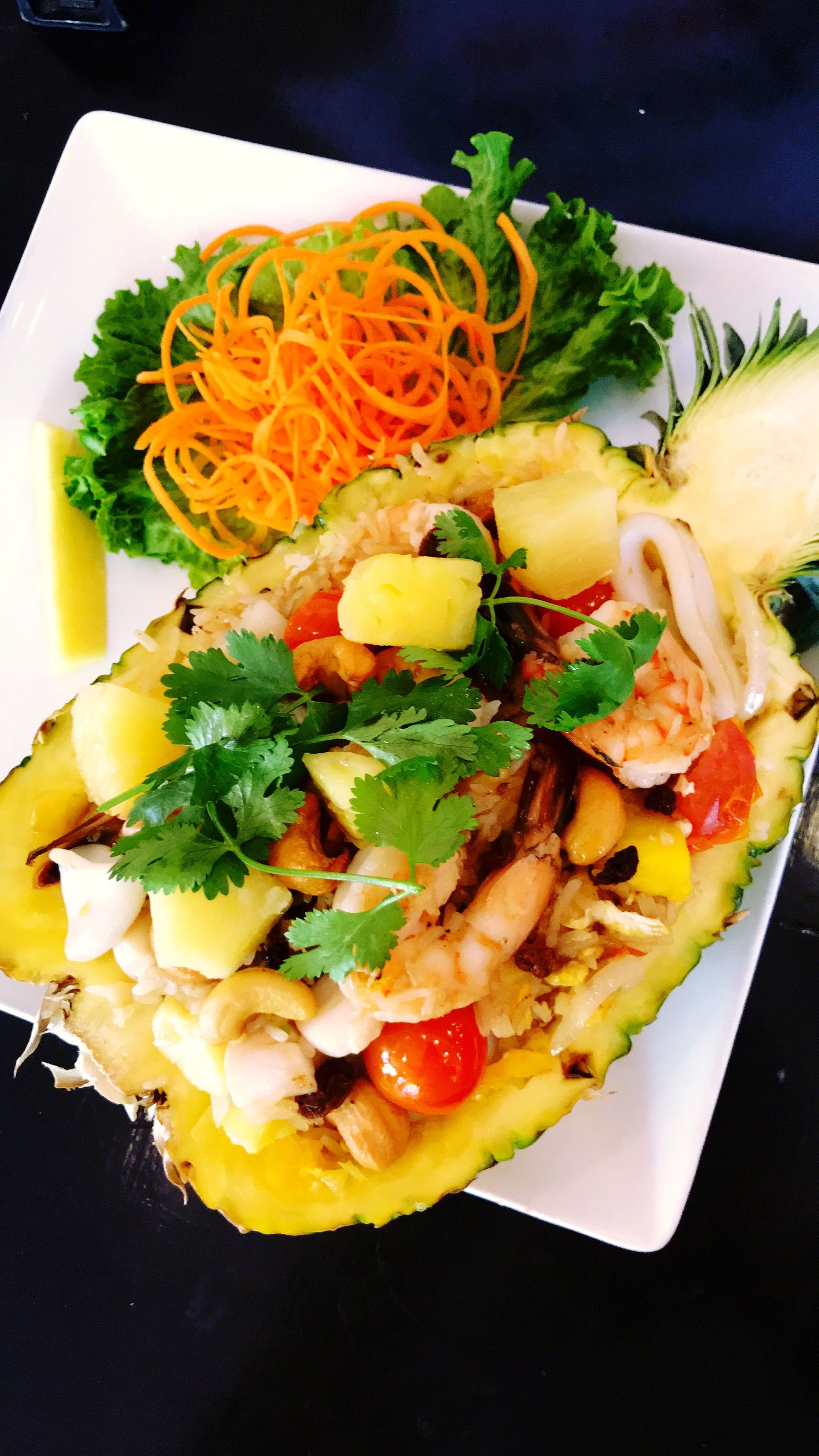 Pineapple Fried Rice.