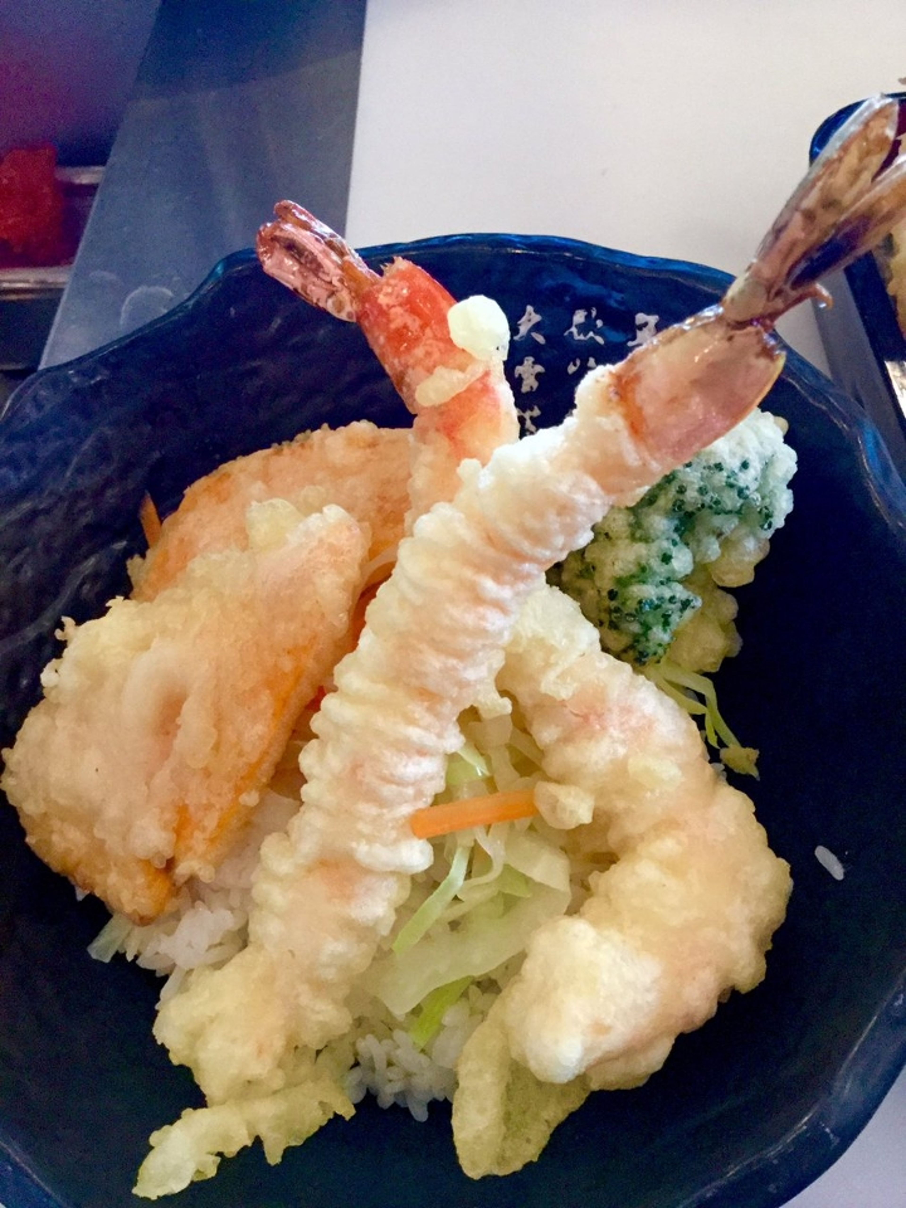 Tempura Don w. Salad.
