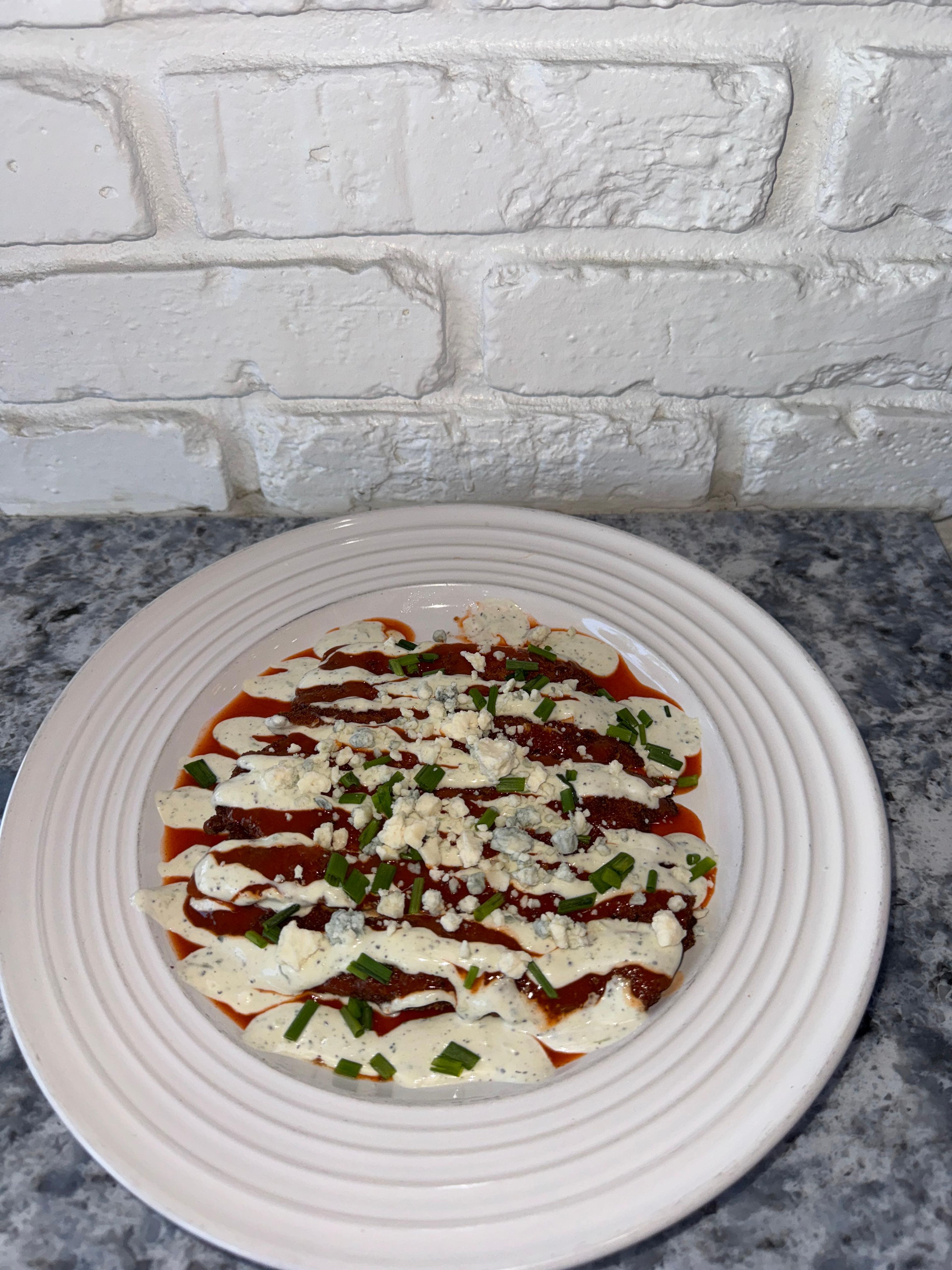 Buffalo Chicken Plate.