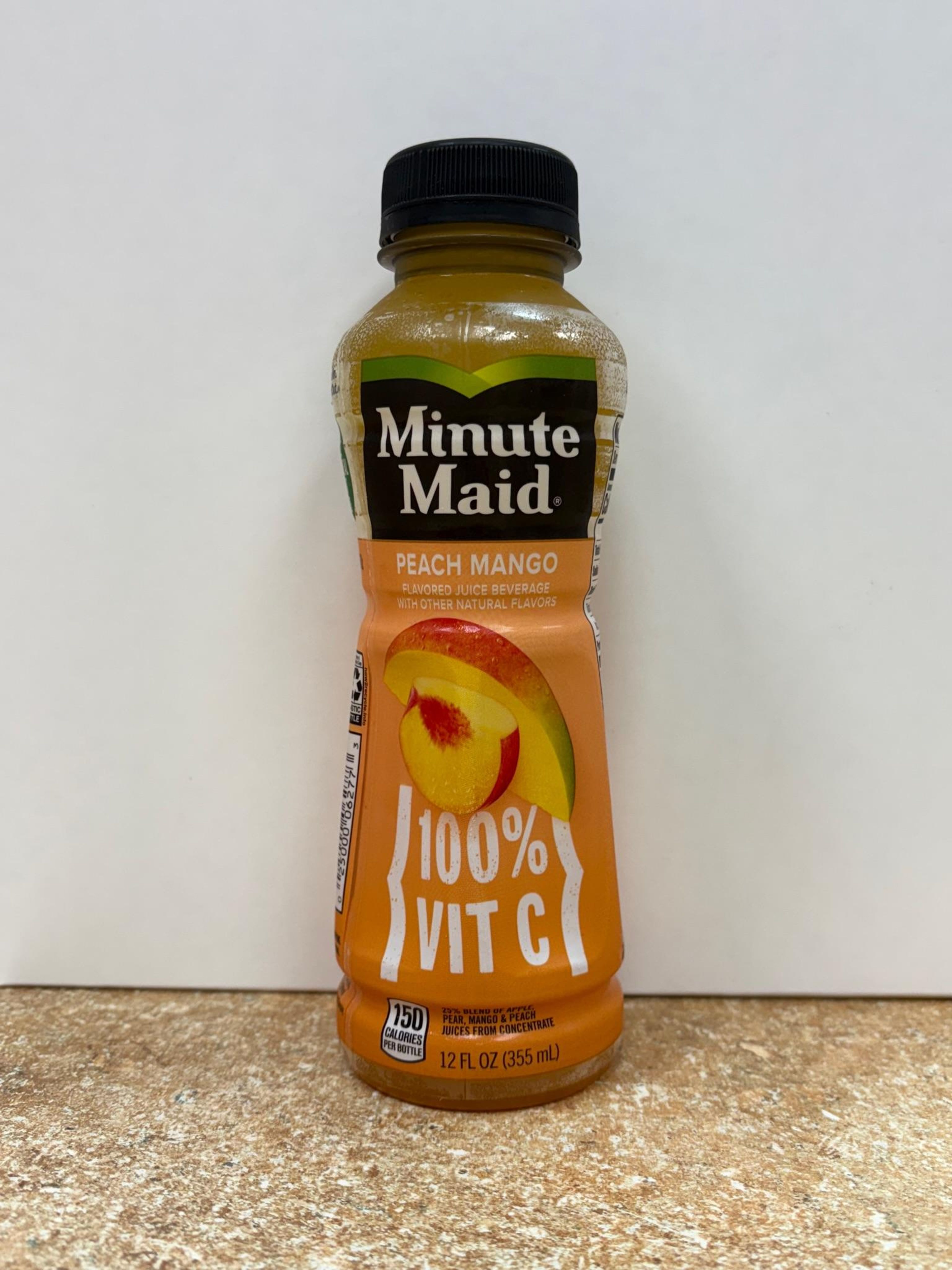 Minute Maid: Peach Mango.