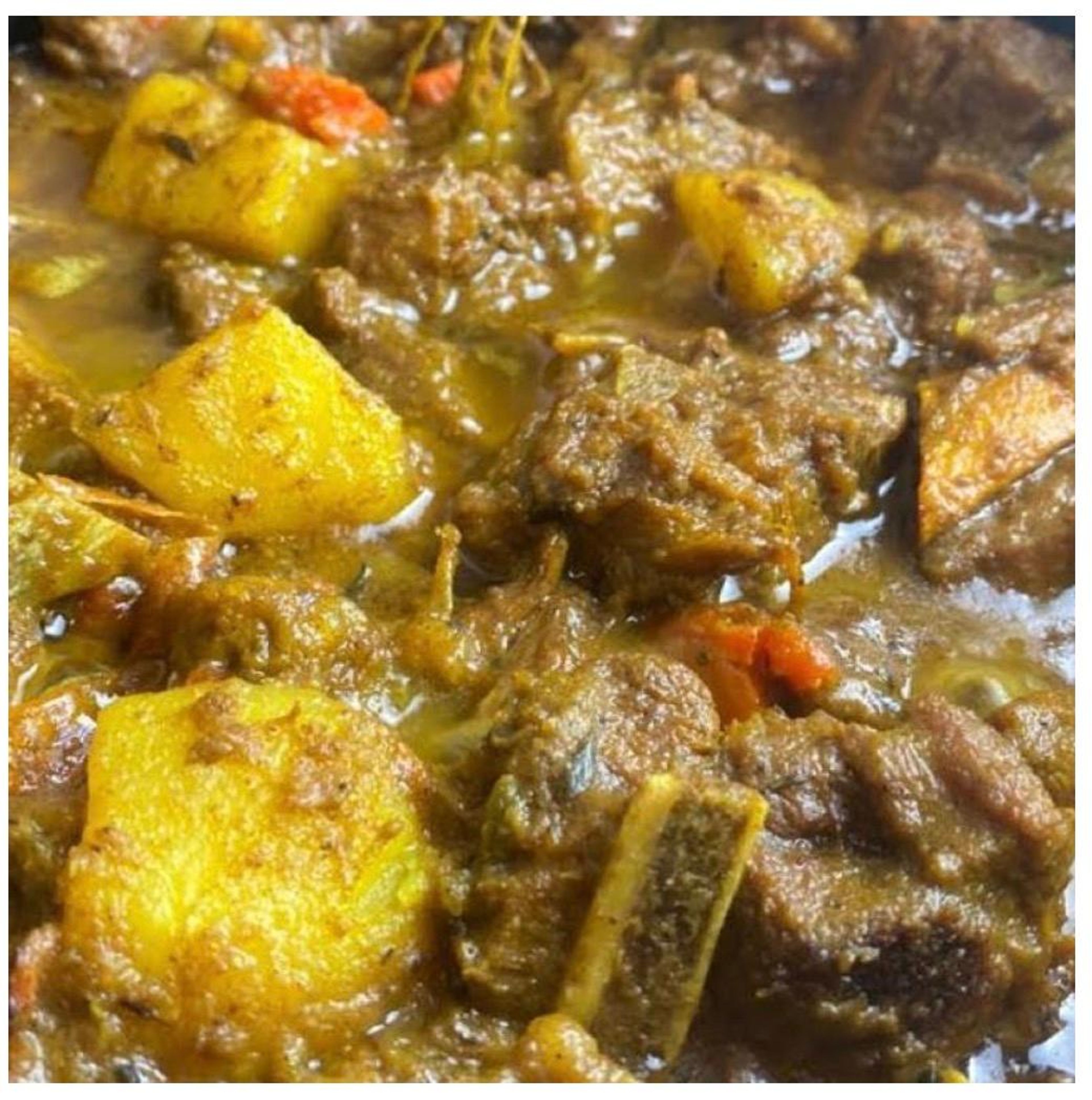 Curried Goat.