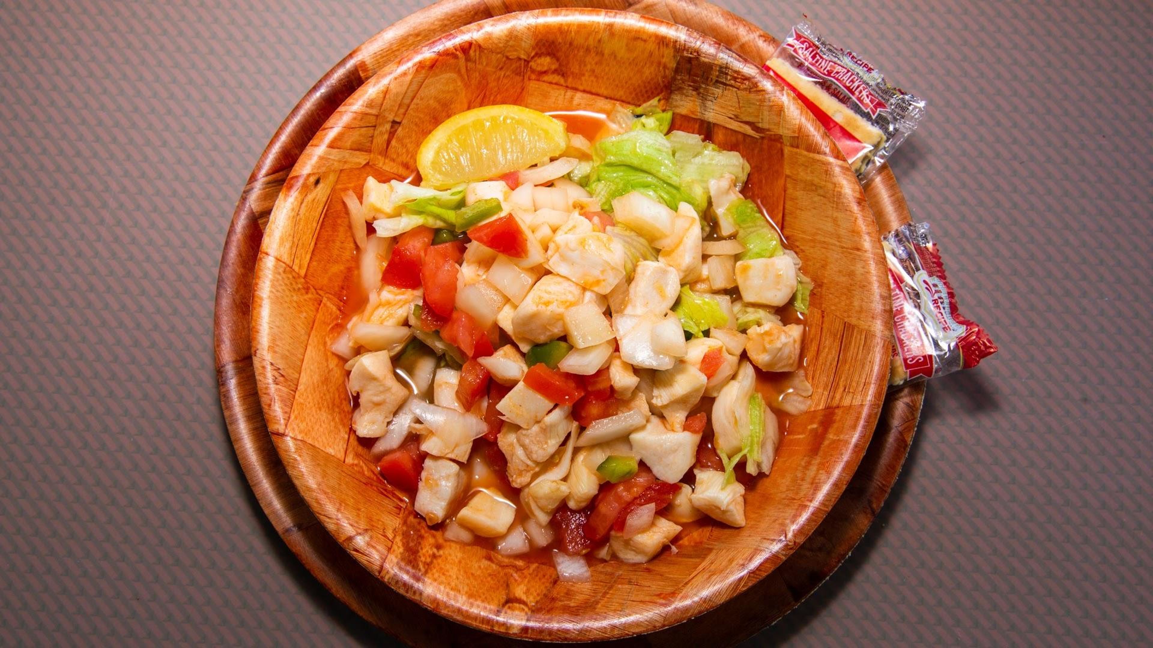 Sm Conch Salad.