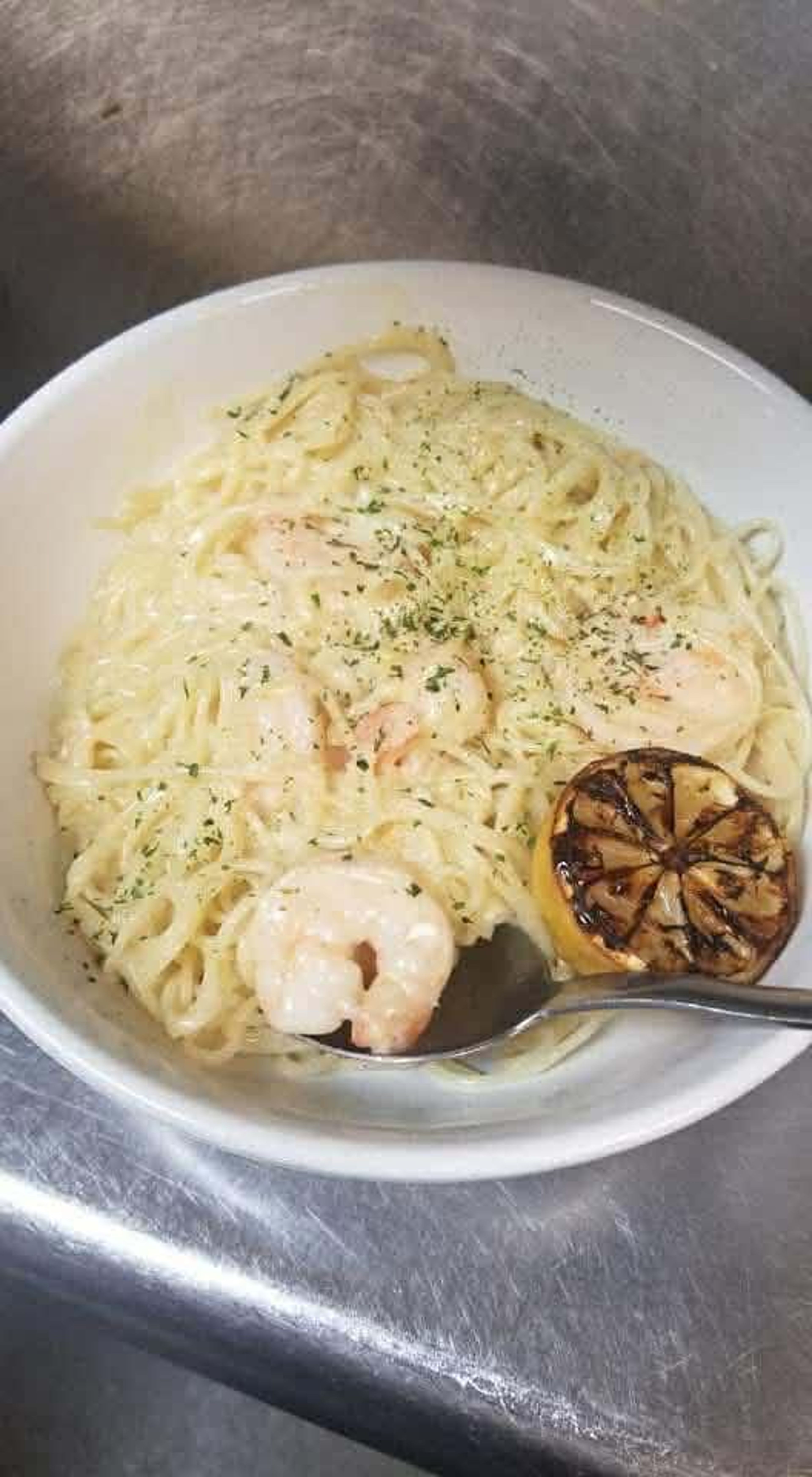 Shrimp Scampi.