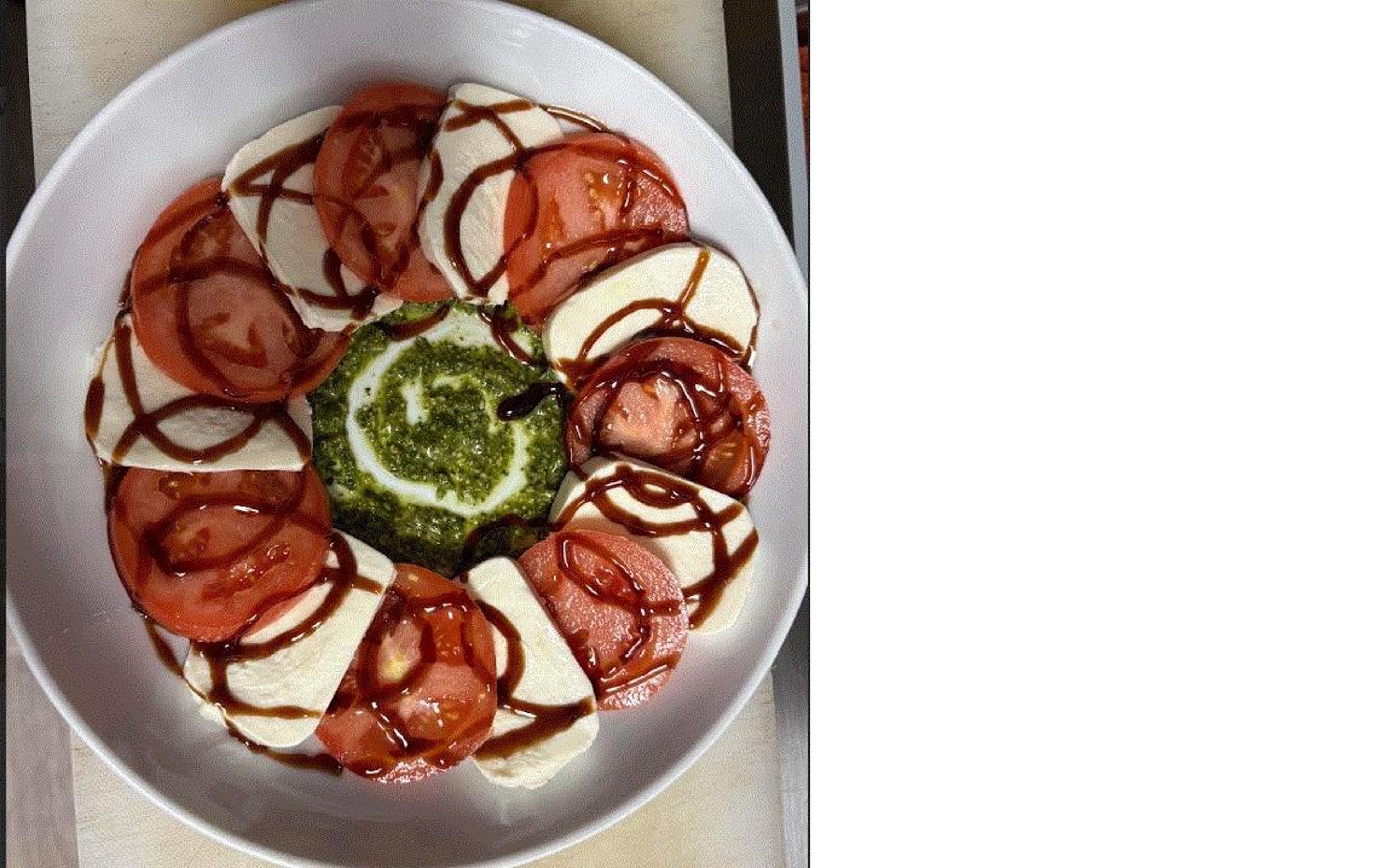 Easy Caprese.