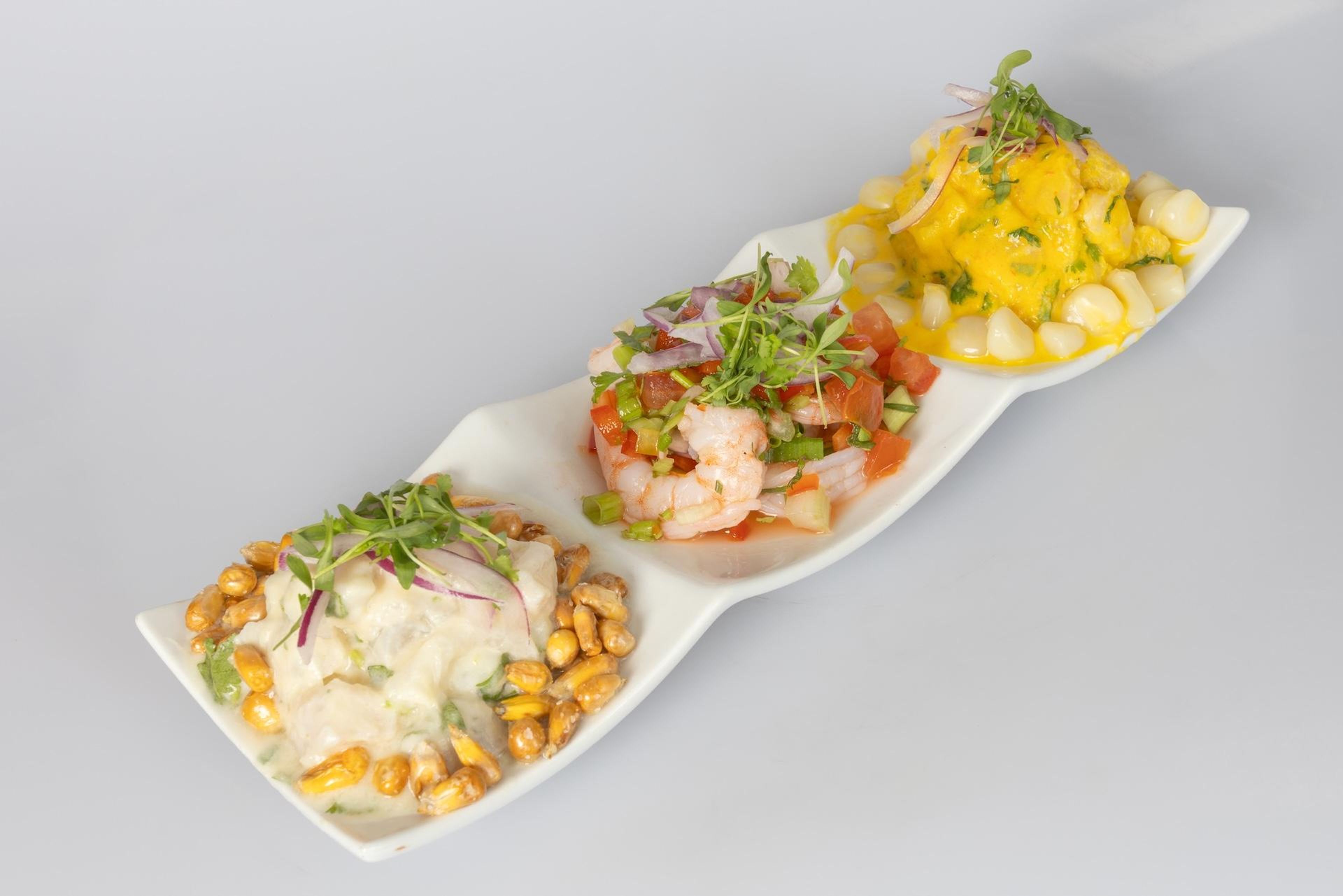 Trio De Ceviche.