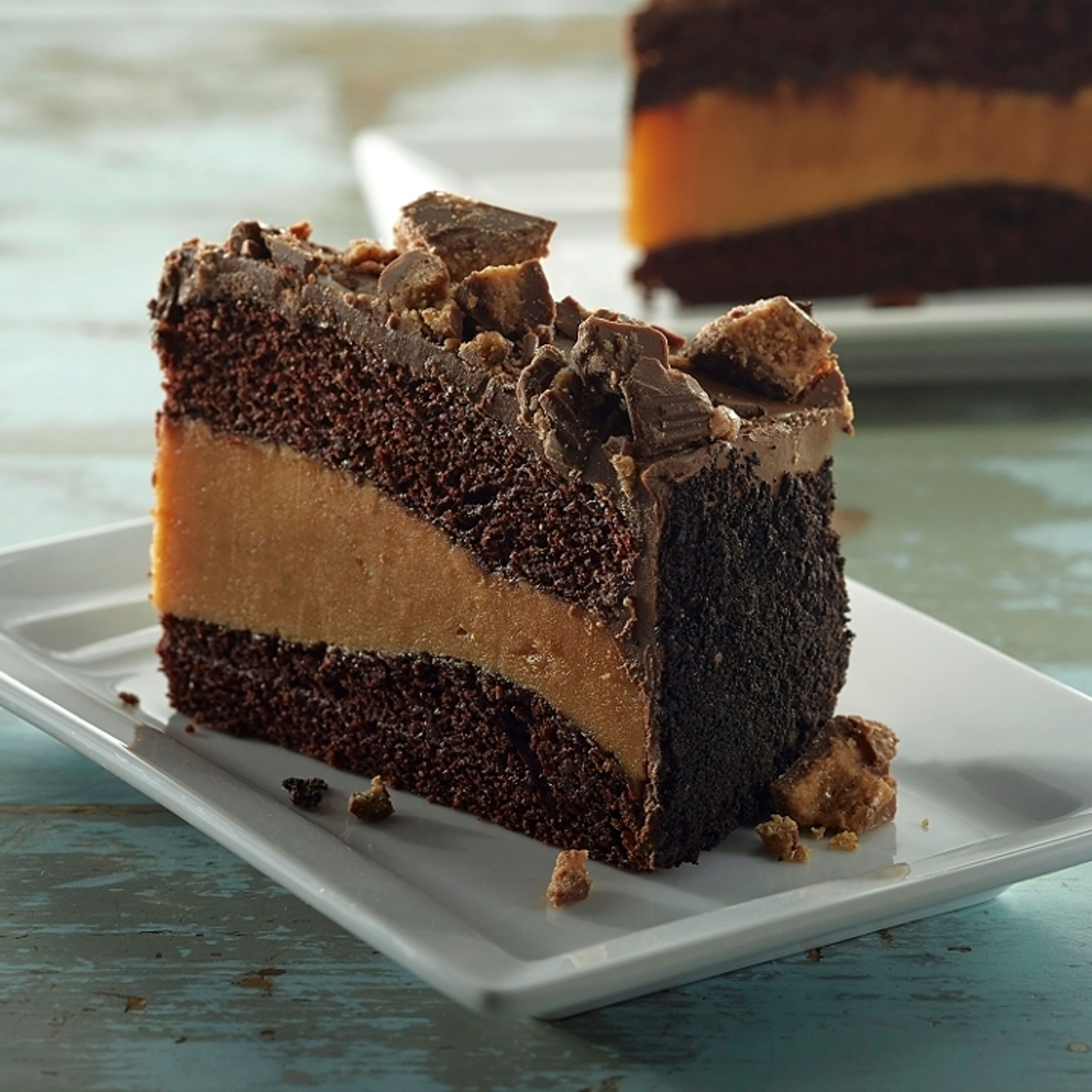 Reese's Peanut Butter Chocolate Cake.