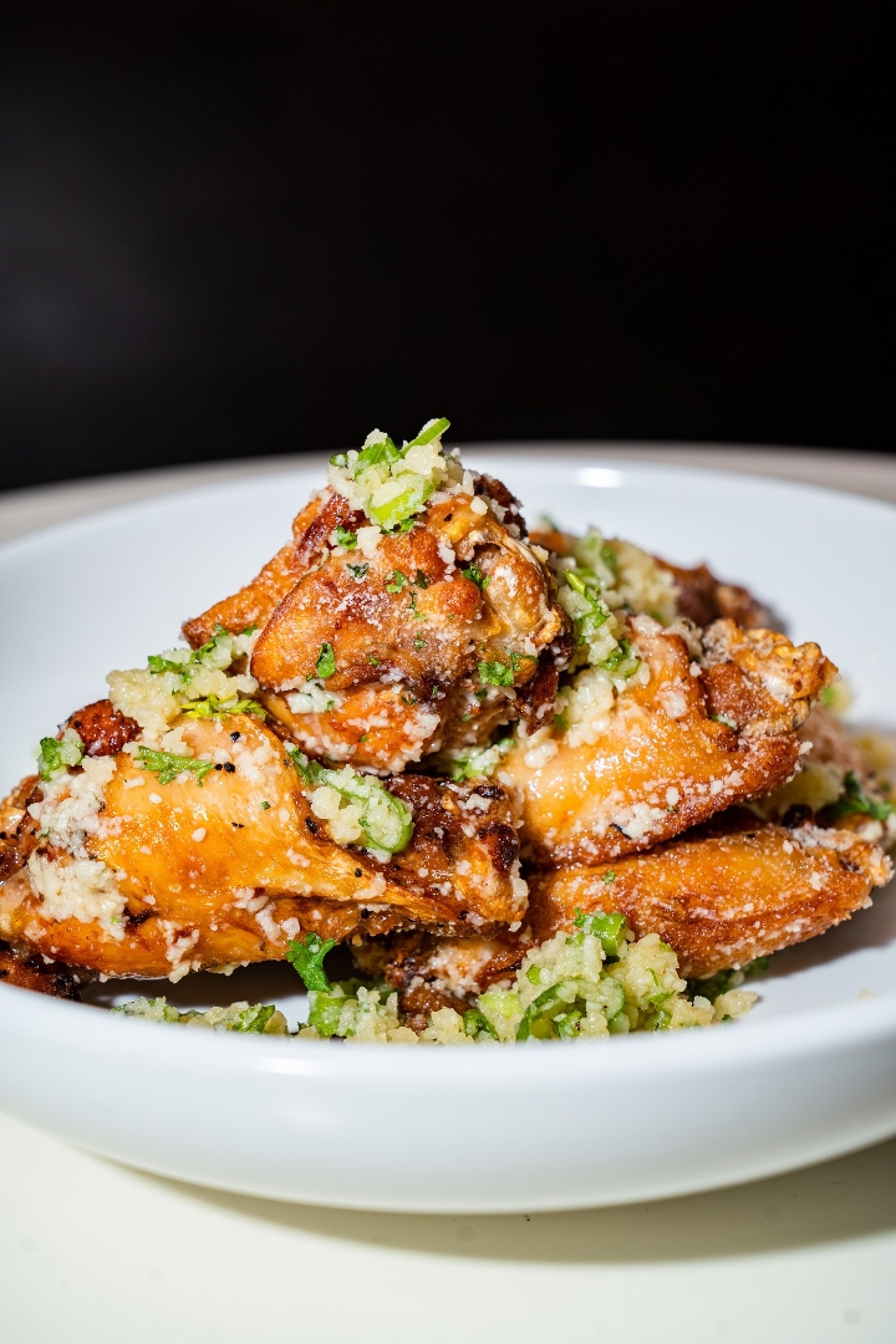 Truffle Parmesan Wings.
