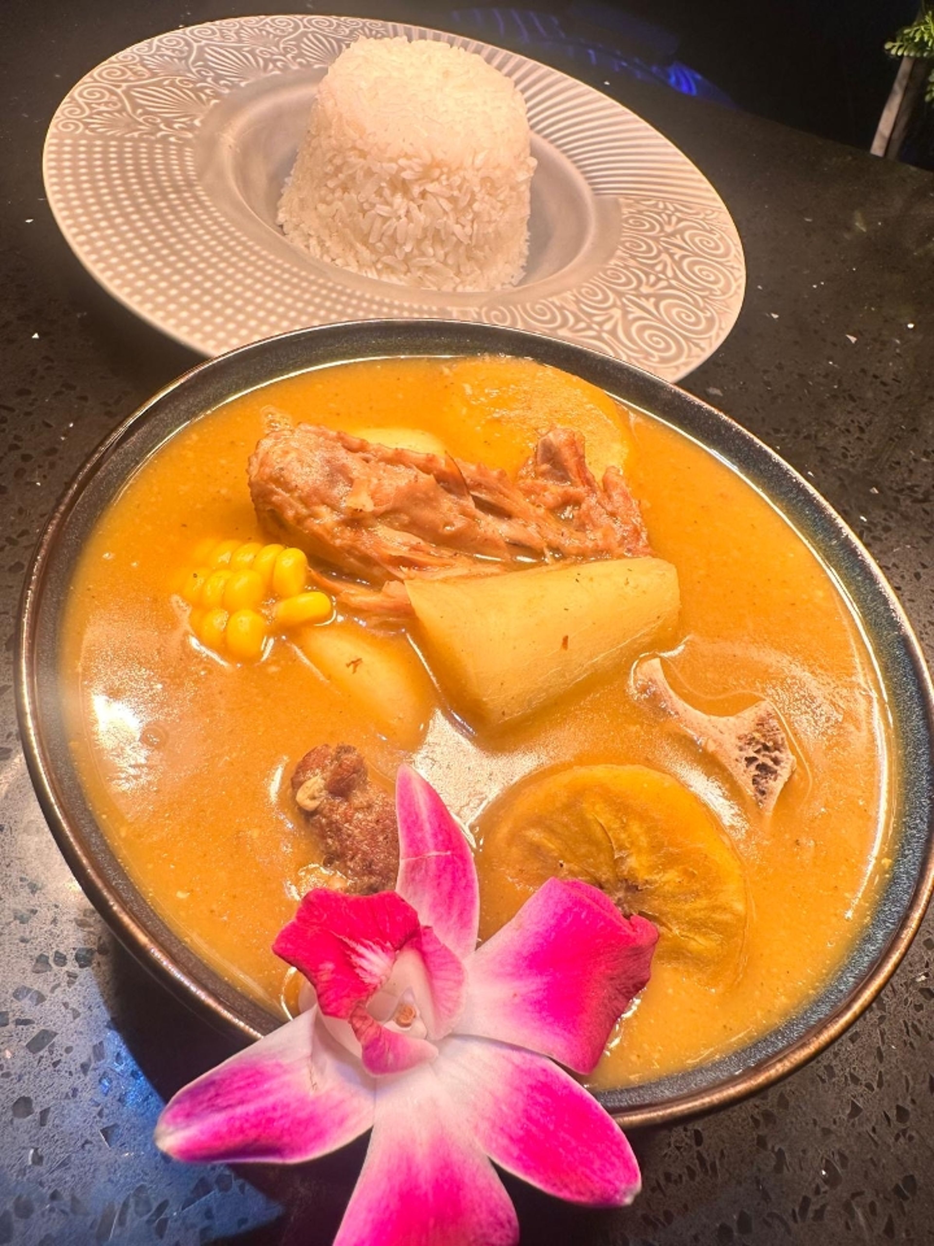 Sancocho (large only).