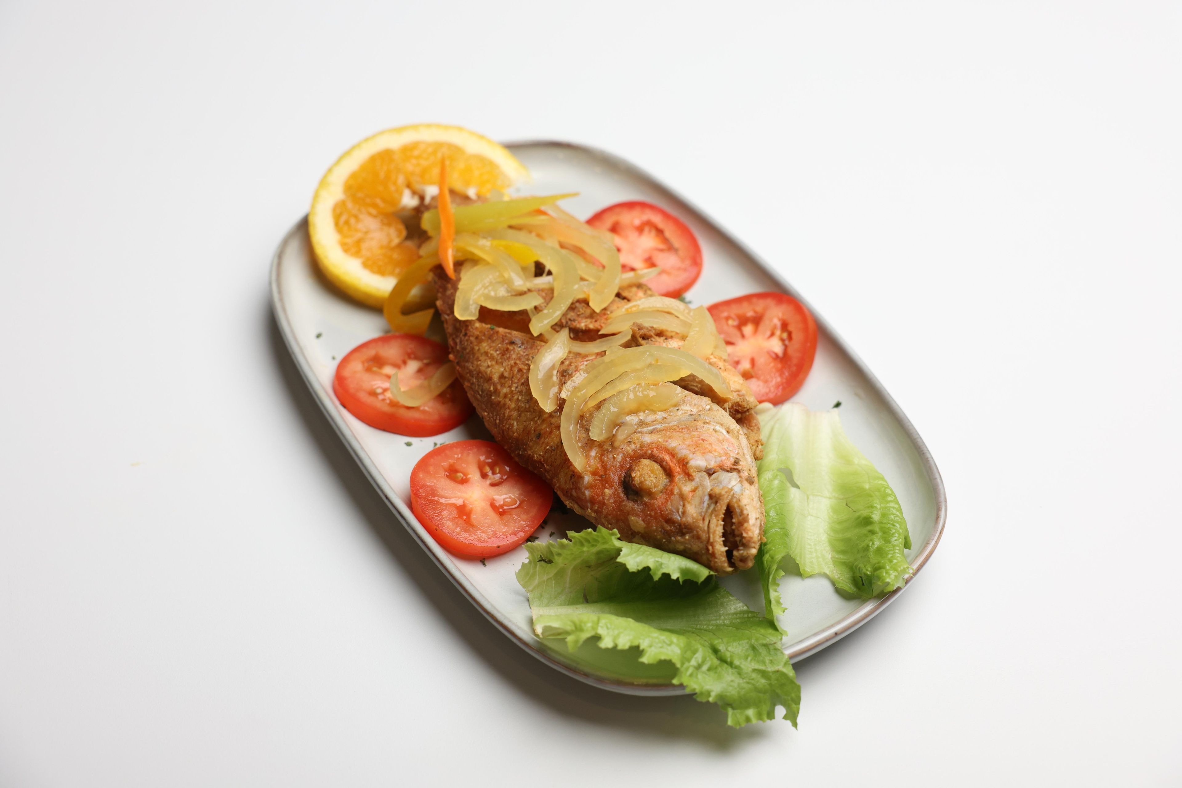 Jamaican Escovitch Fish.