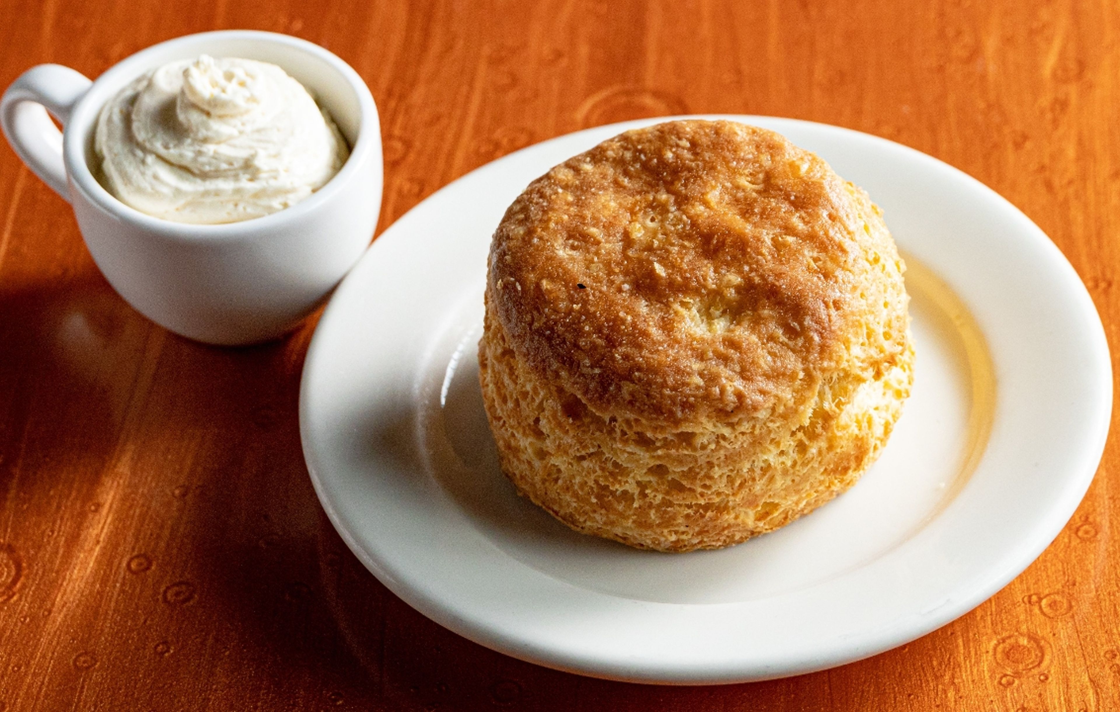 Biscuit with Sweet Butter.