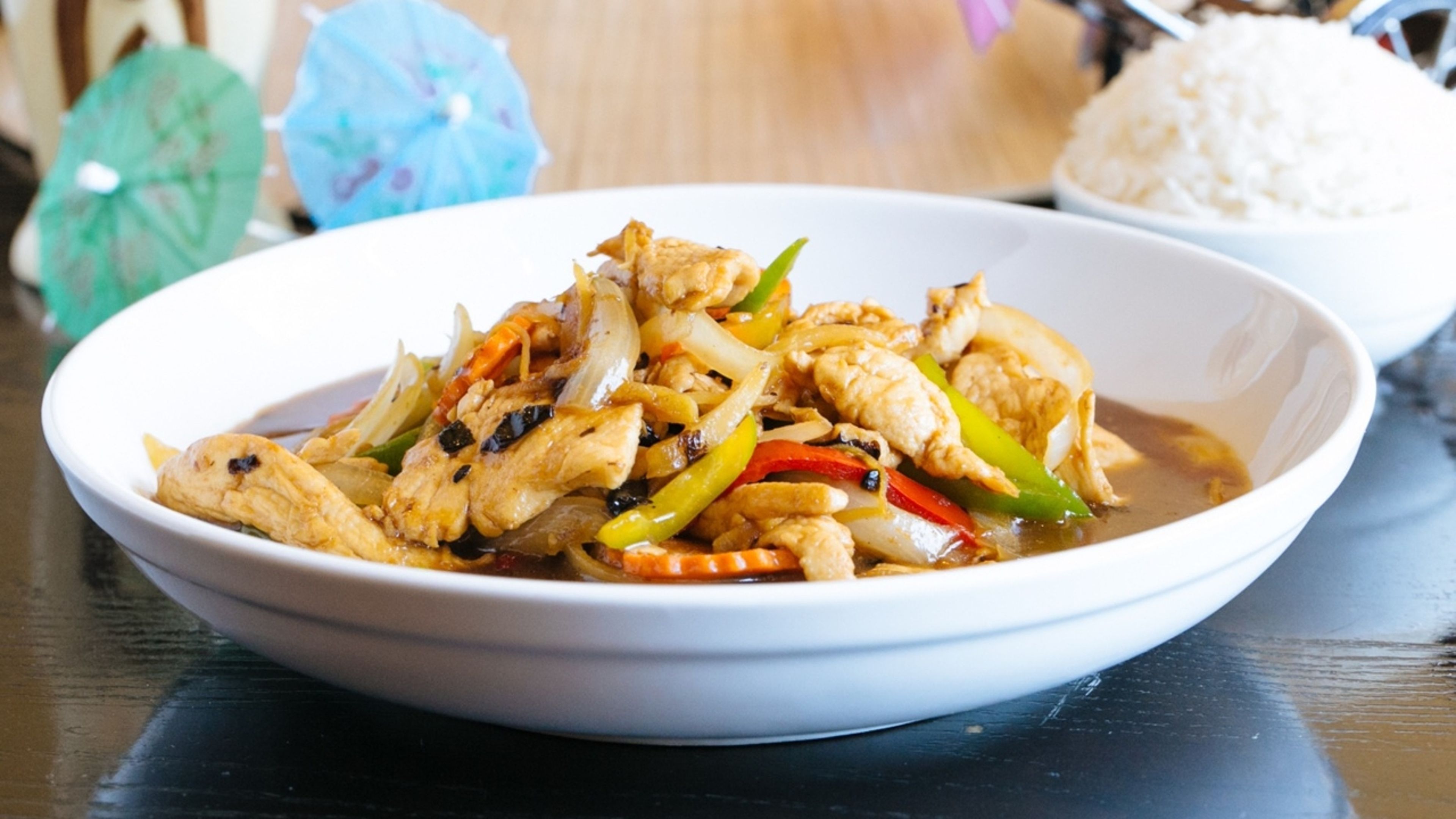 Chicken Black Bean Sauce.