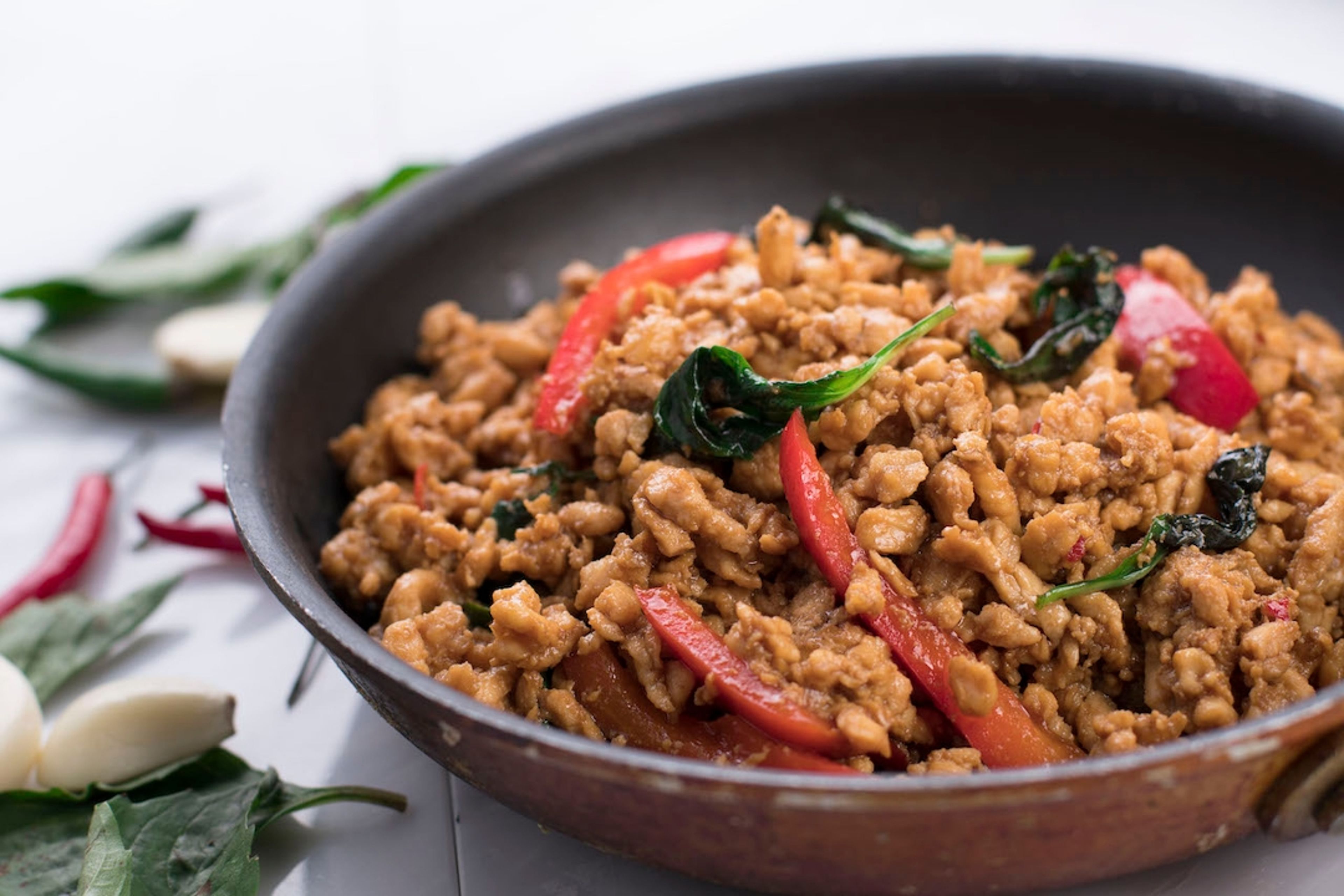 Spicy Thai Basil Stir-Fry (Khao Ka Prow).