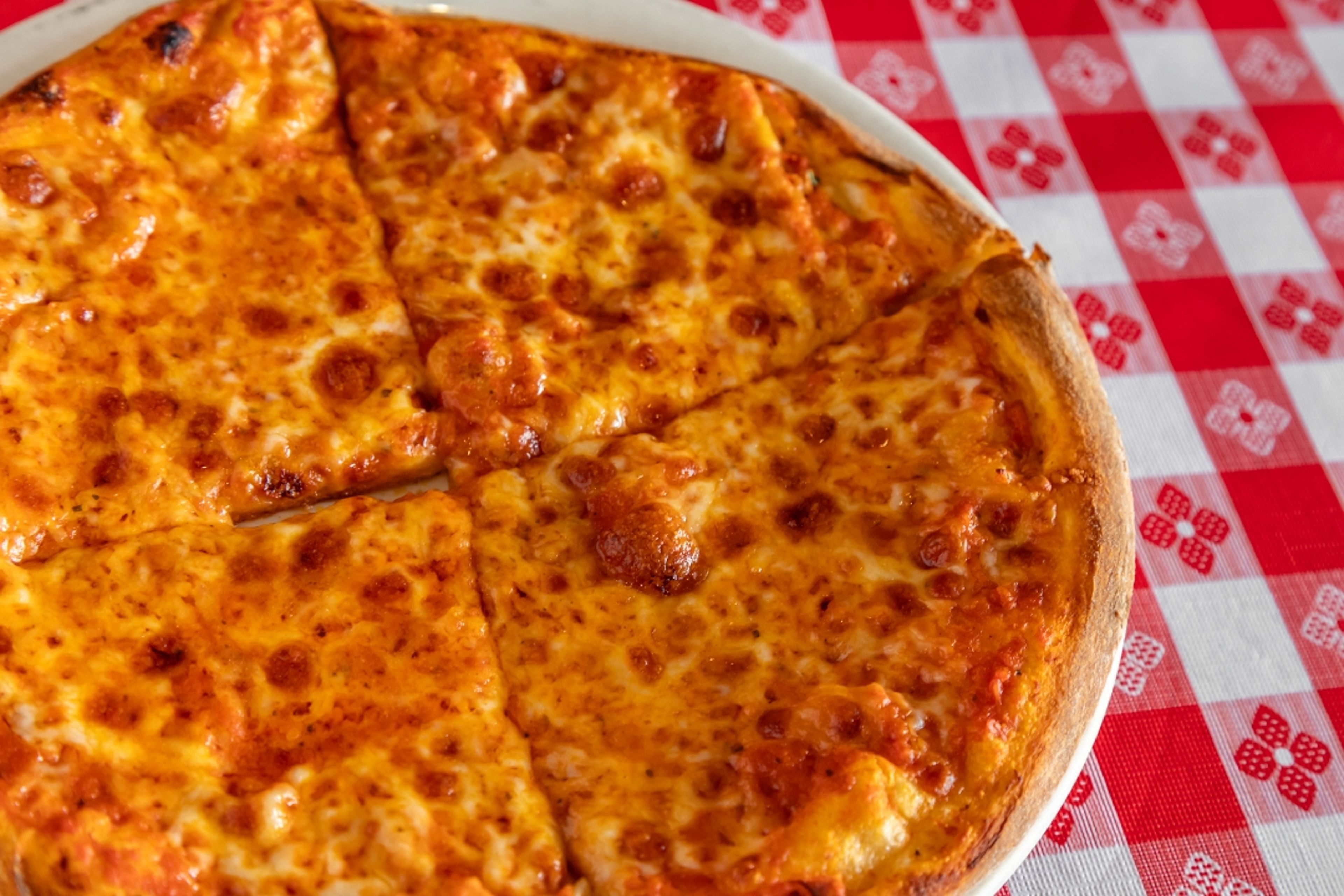 New 9" Vodka Sauce Cheese Pizza.