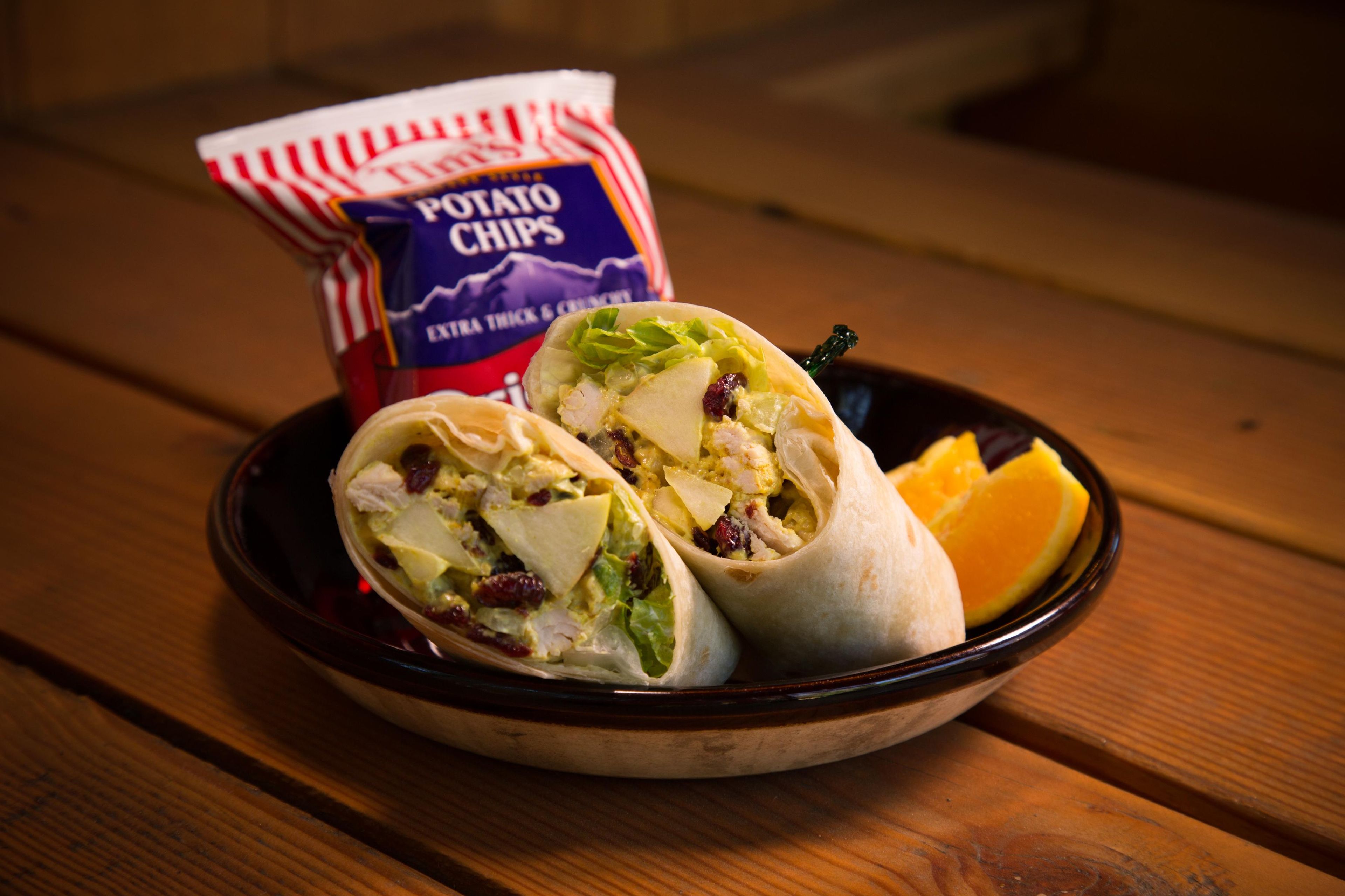 CURRIED CHICKEN SALALD.