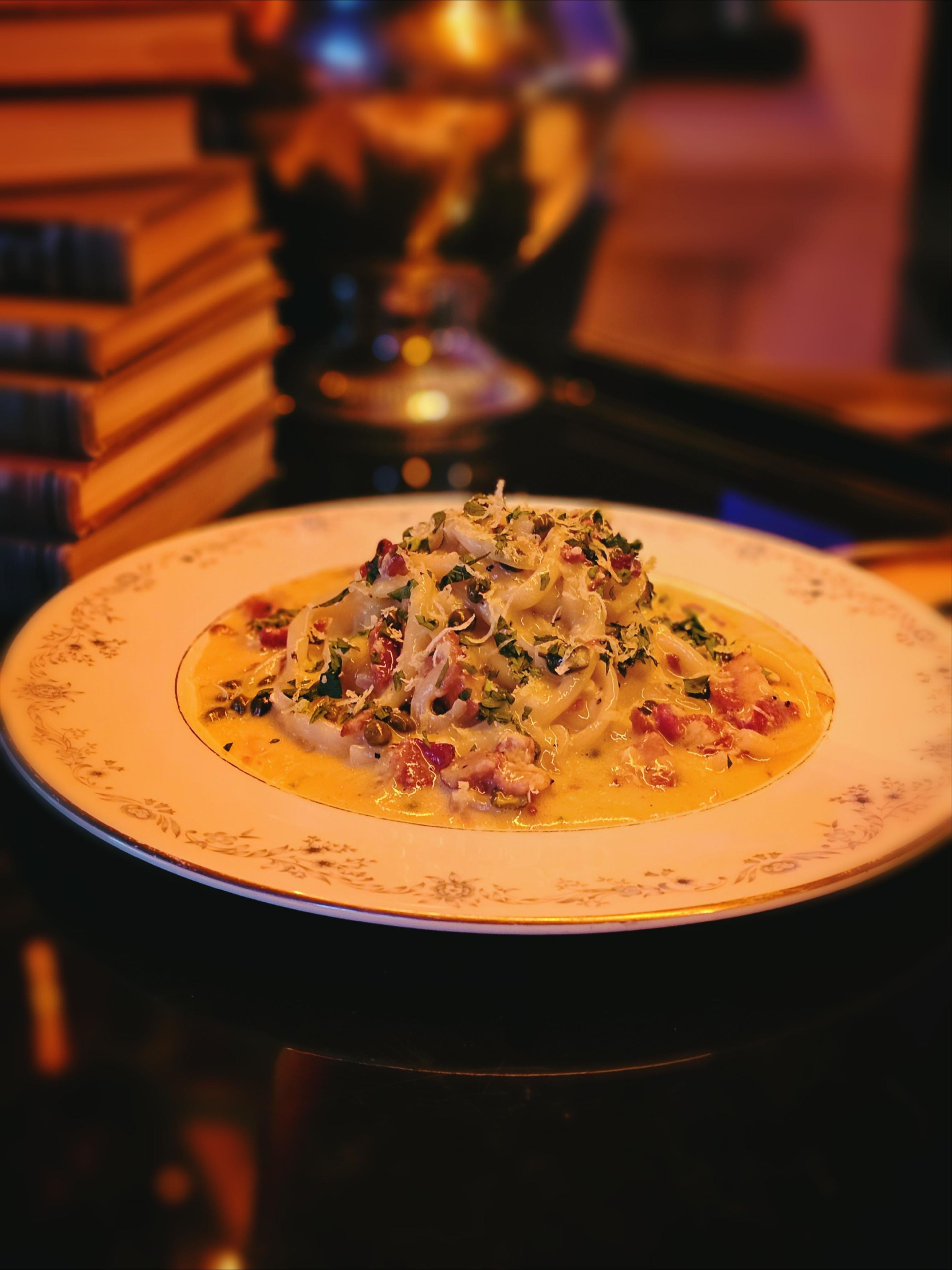 Citrus Carbonara Bianca.