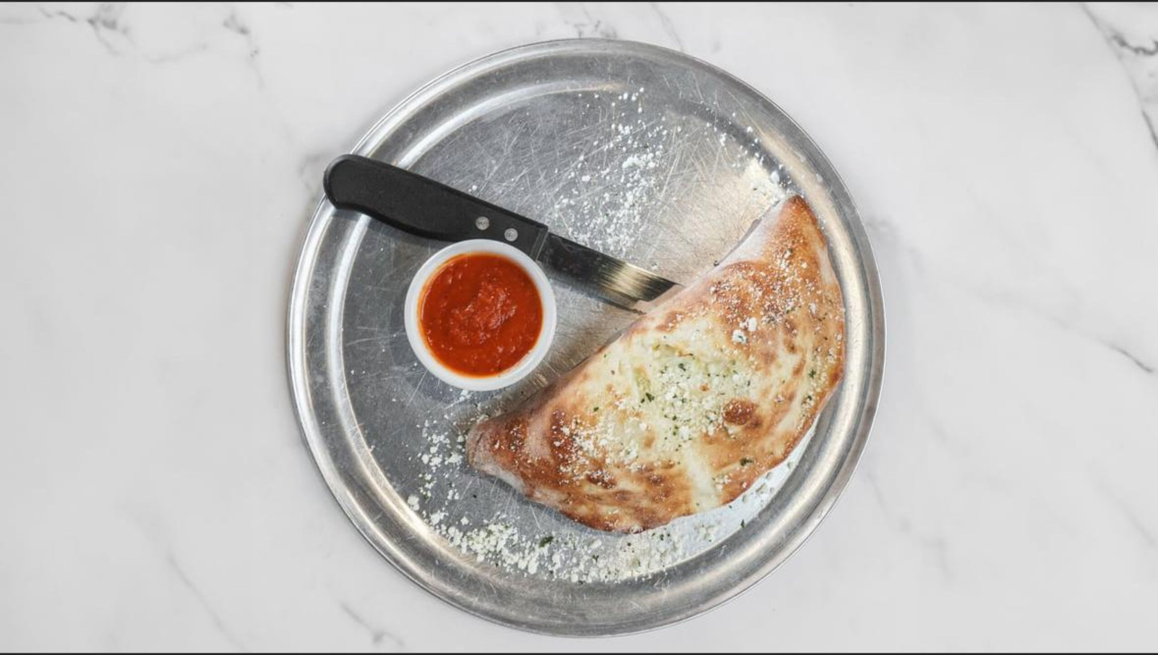 Traditional Calzone.