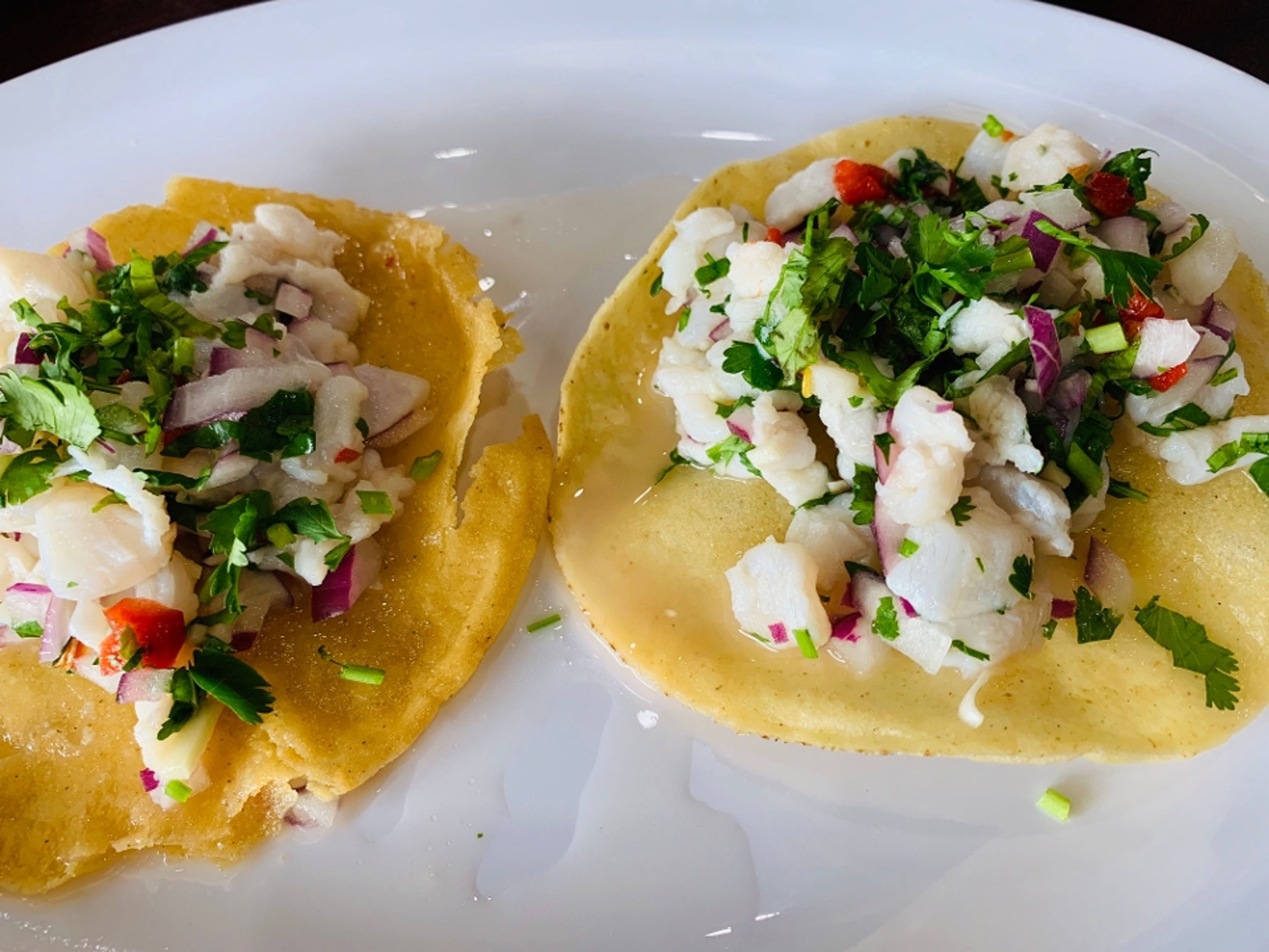 Fish Tostada