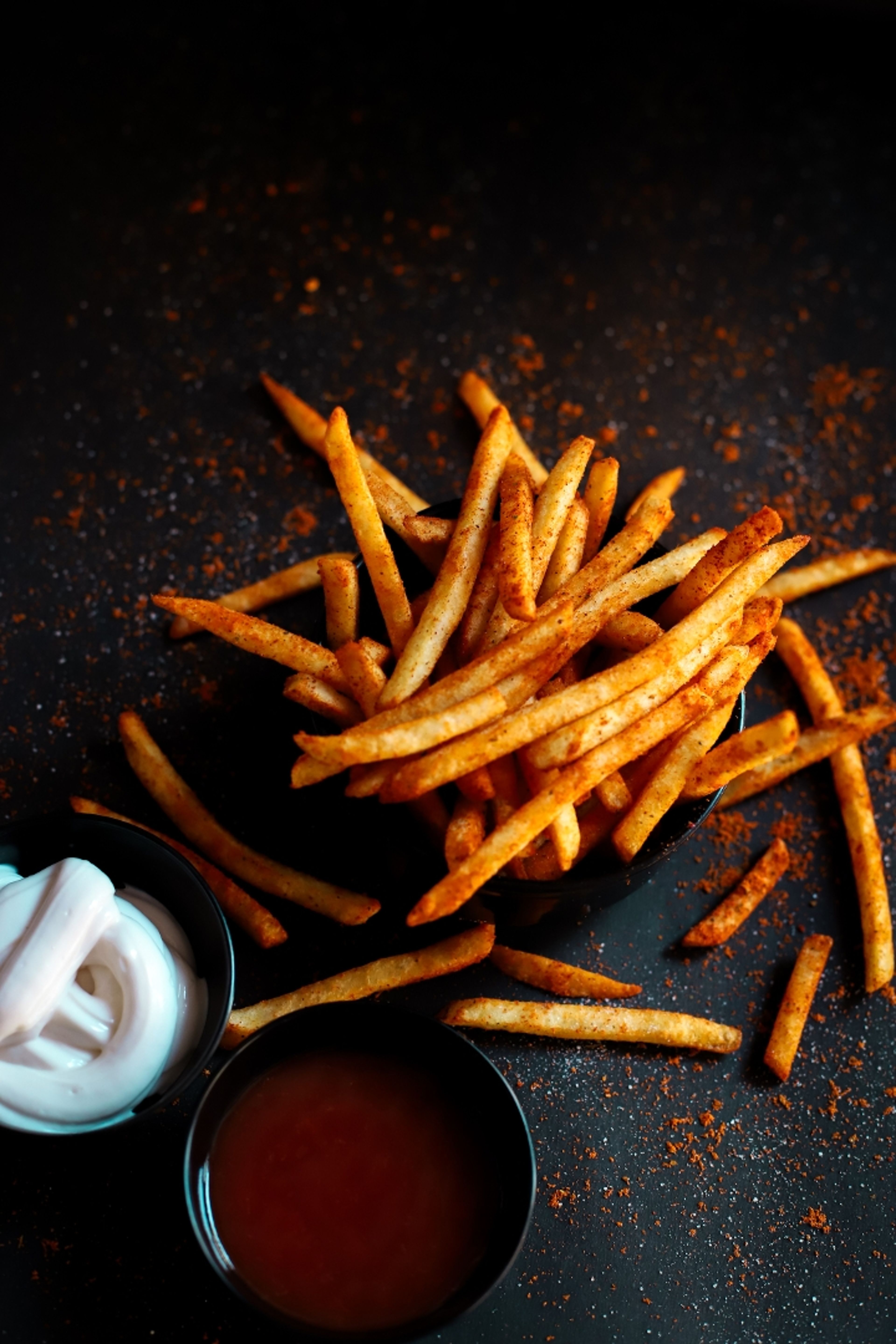 Vegan Masala Fries.
