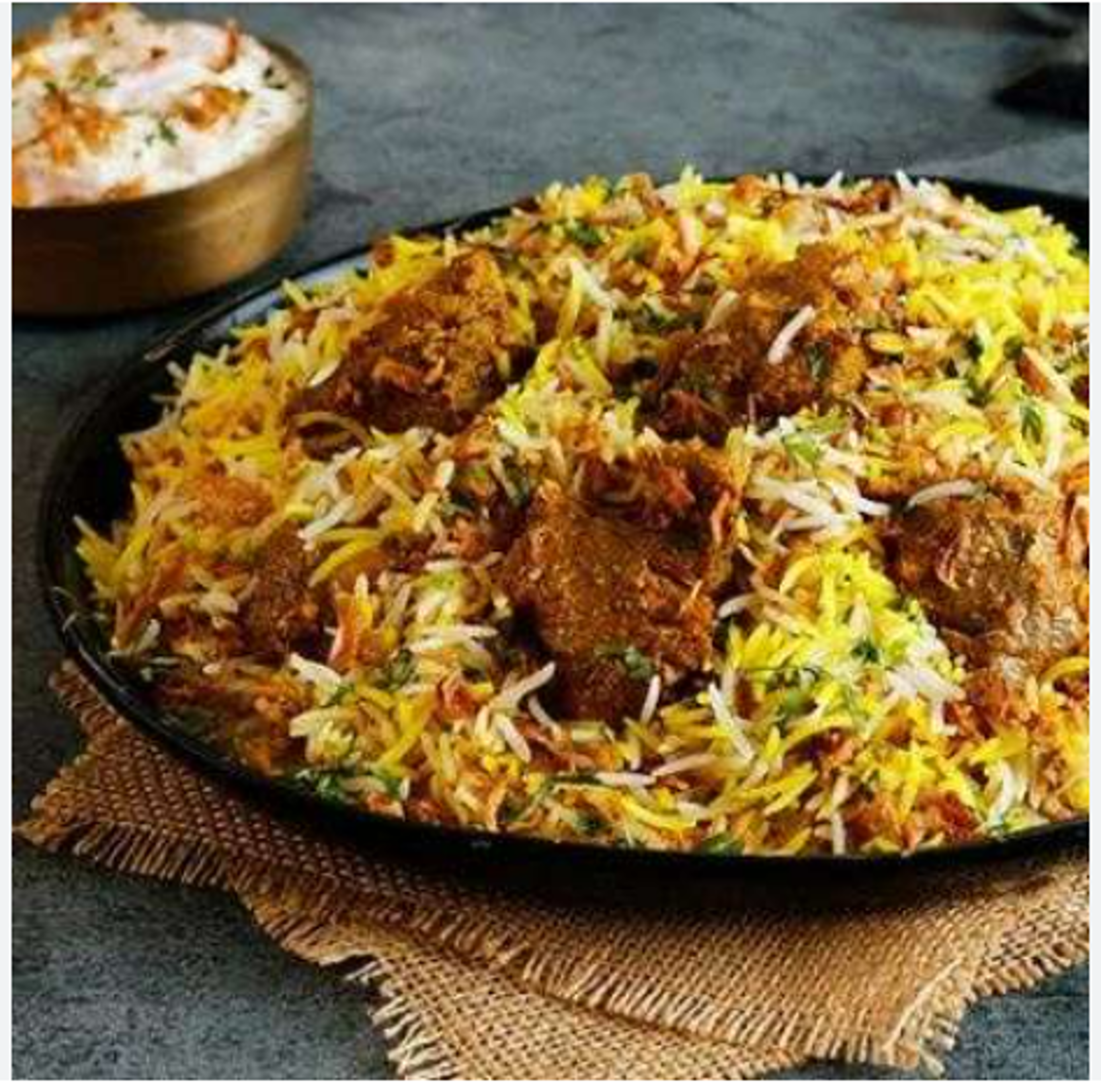 Lamb Dum Biryani - Boneless.
