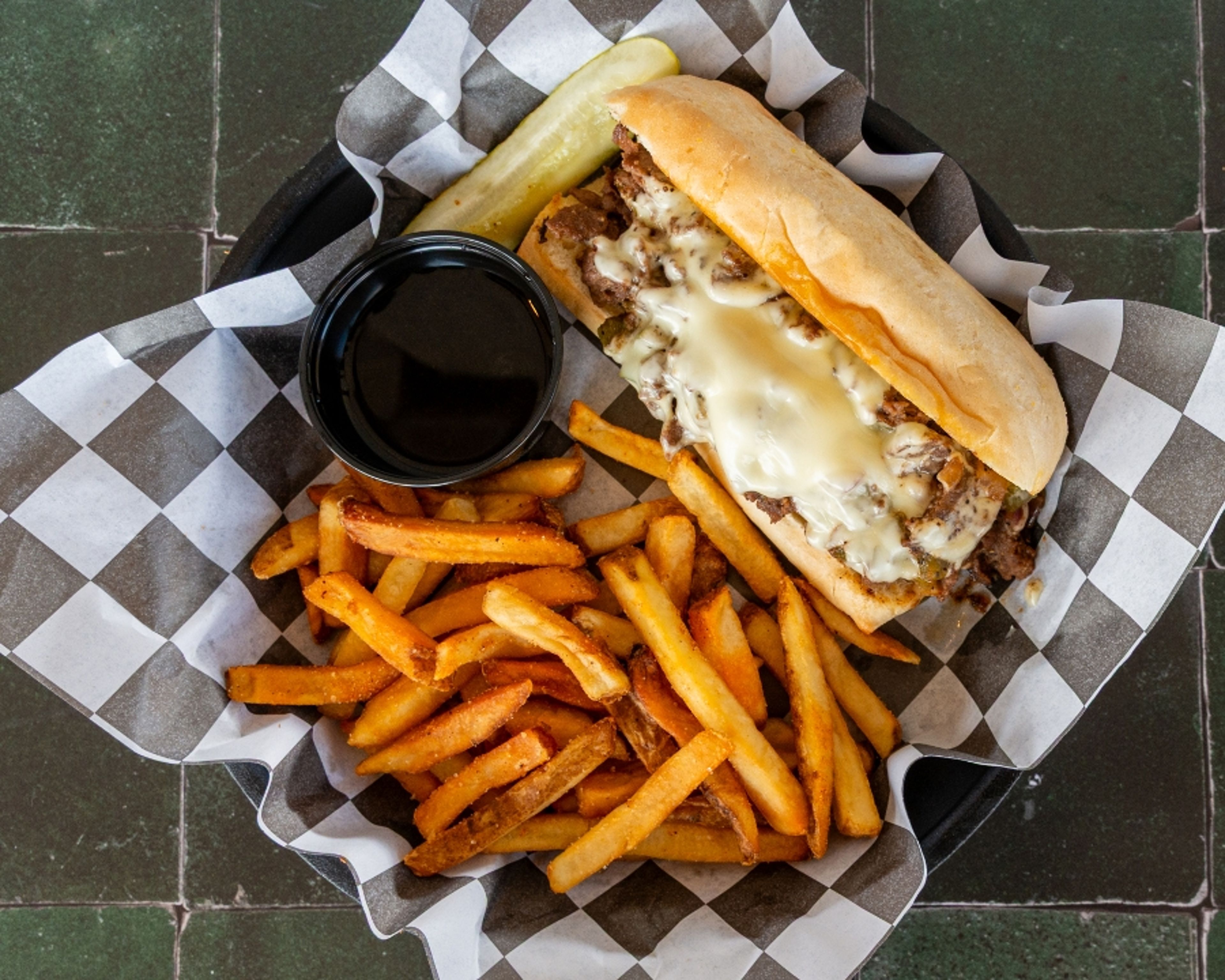 Philly Steak Sandwich.