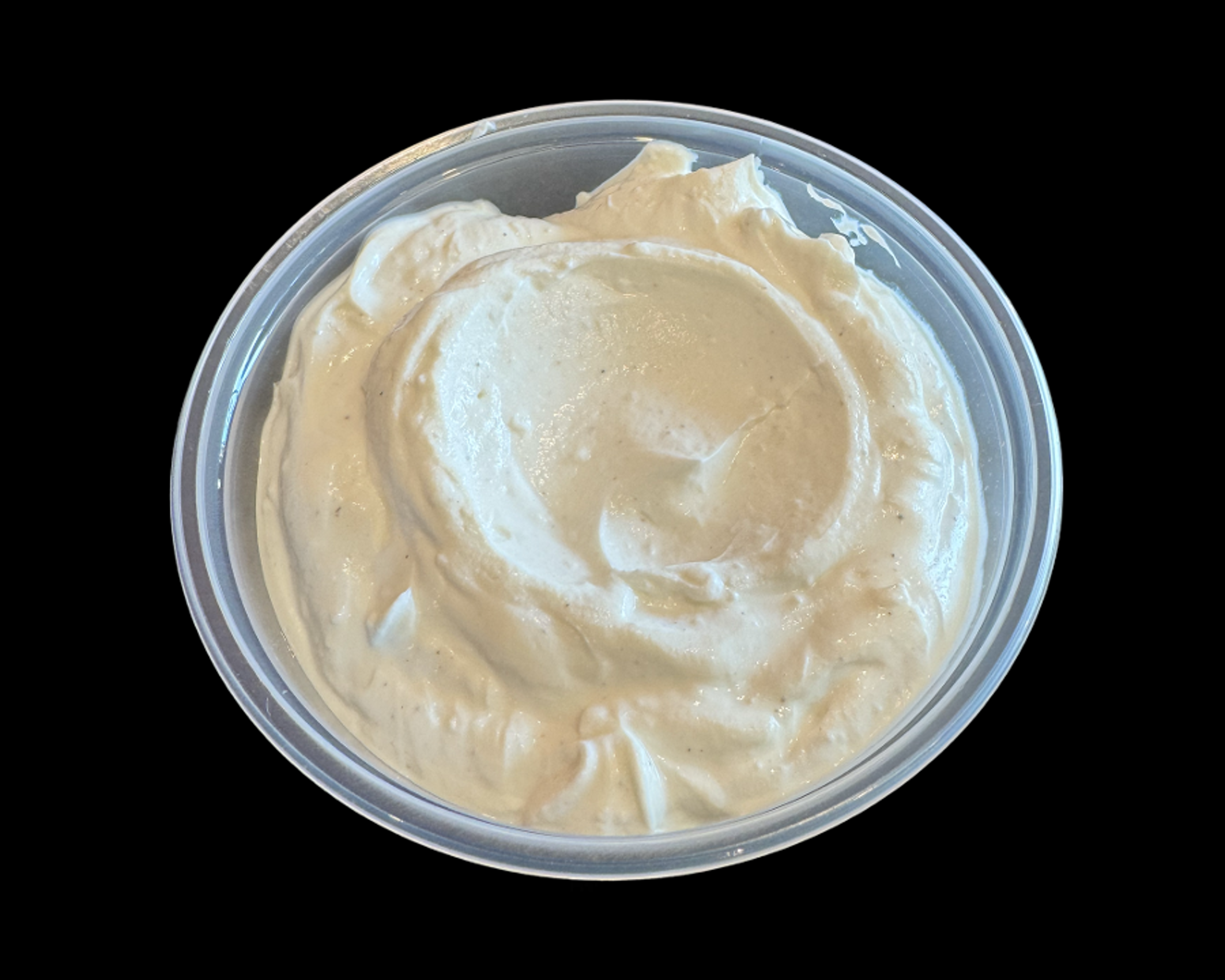 TZATZIKI SAUCE & PITA BREAD.