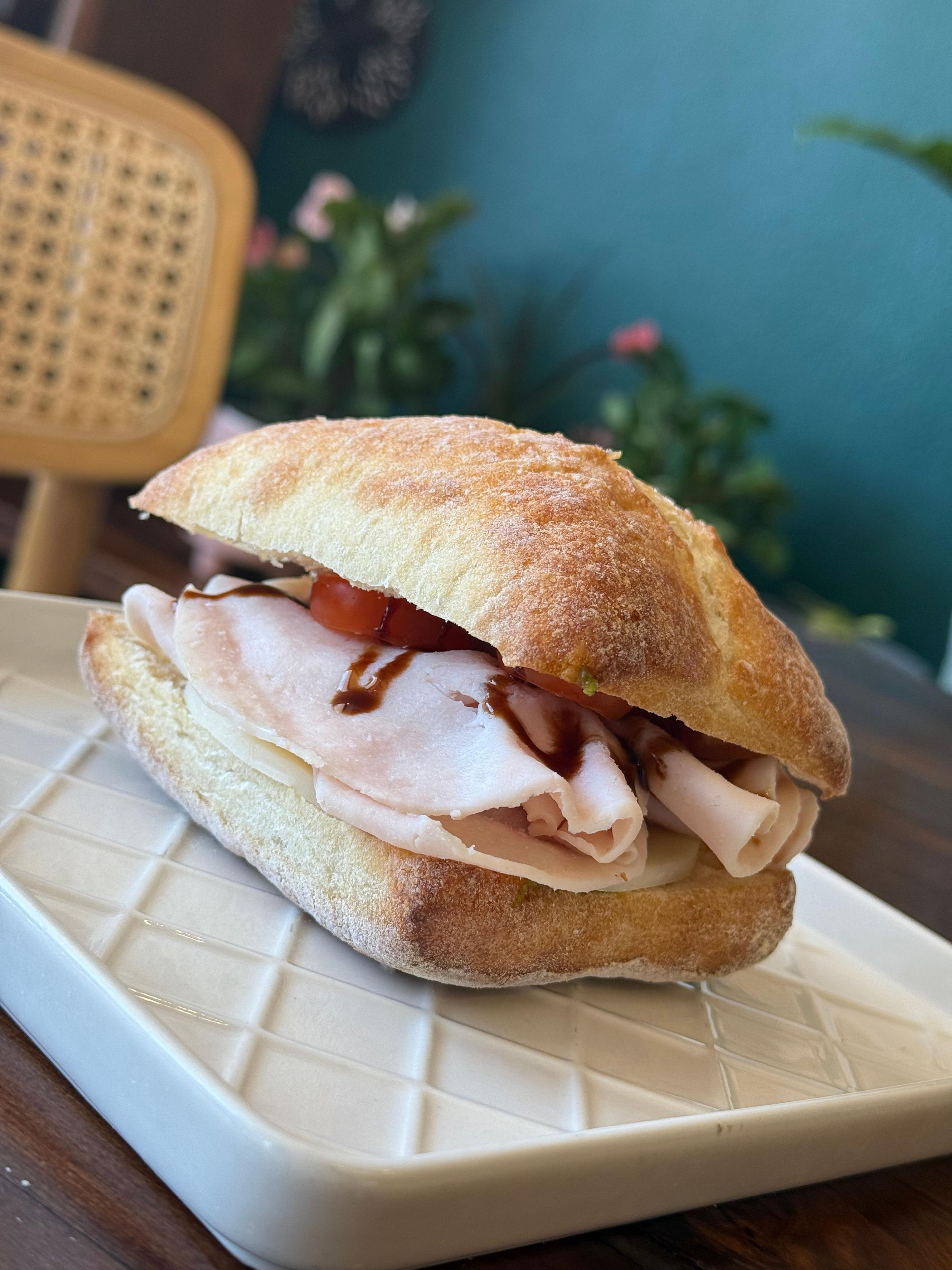 CHIABATTA SANDWICHES.