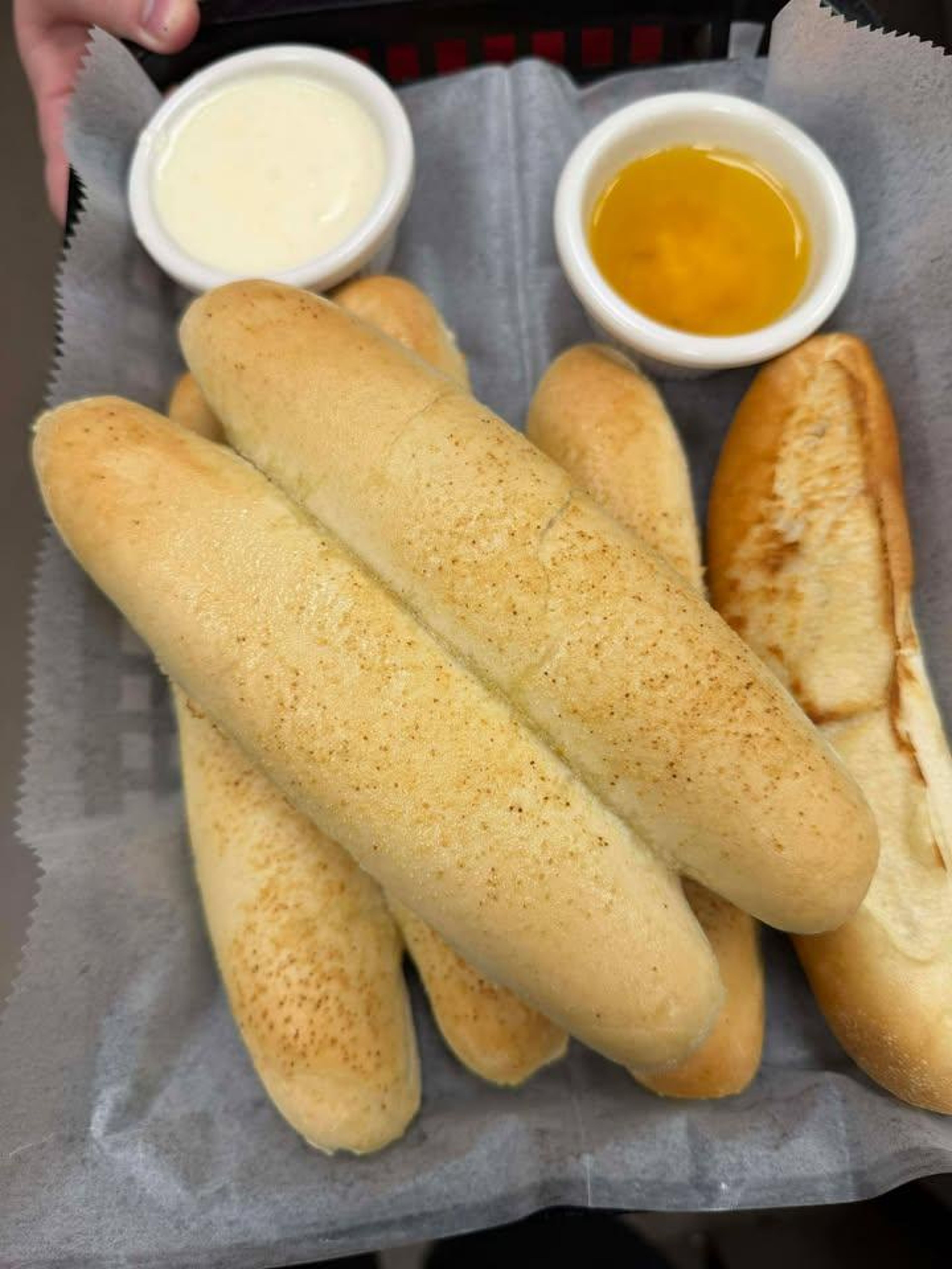 Half Breadsticks.