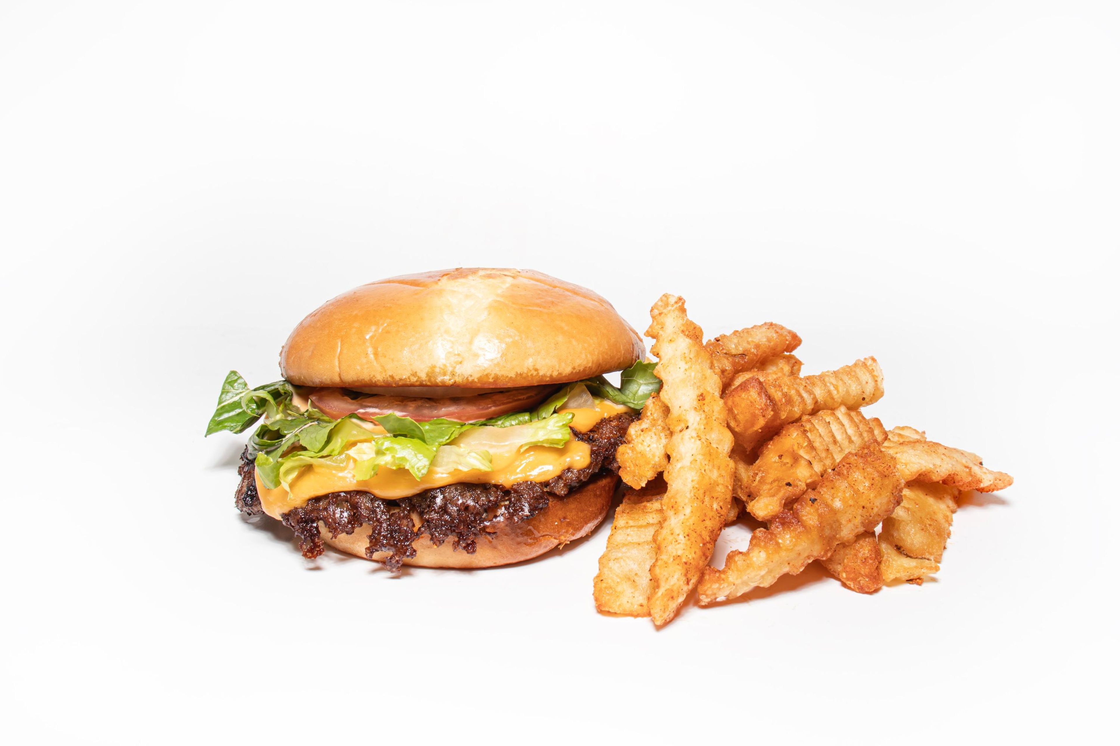 Single Smash Burger Combo.