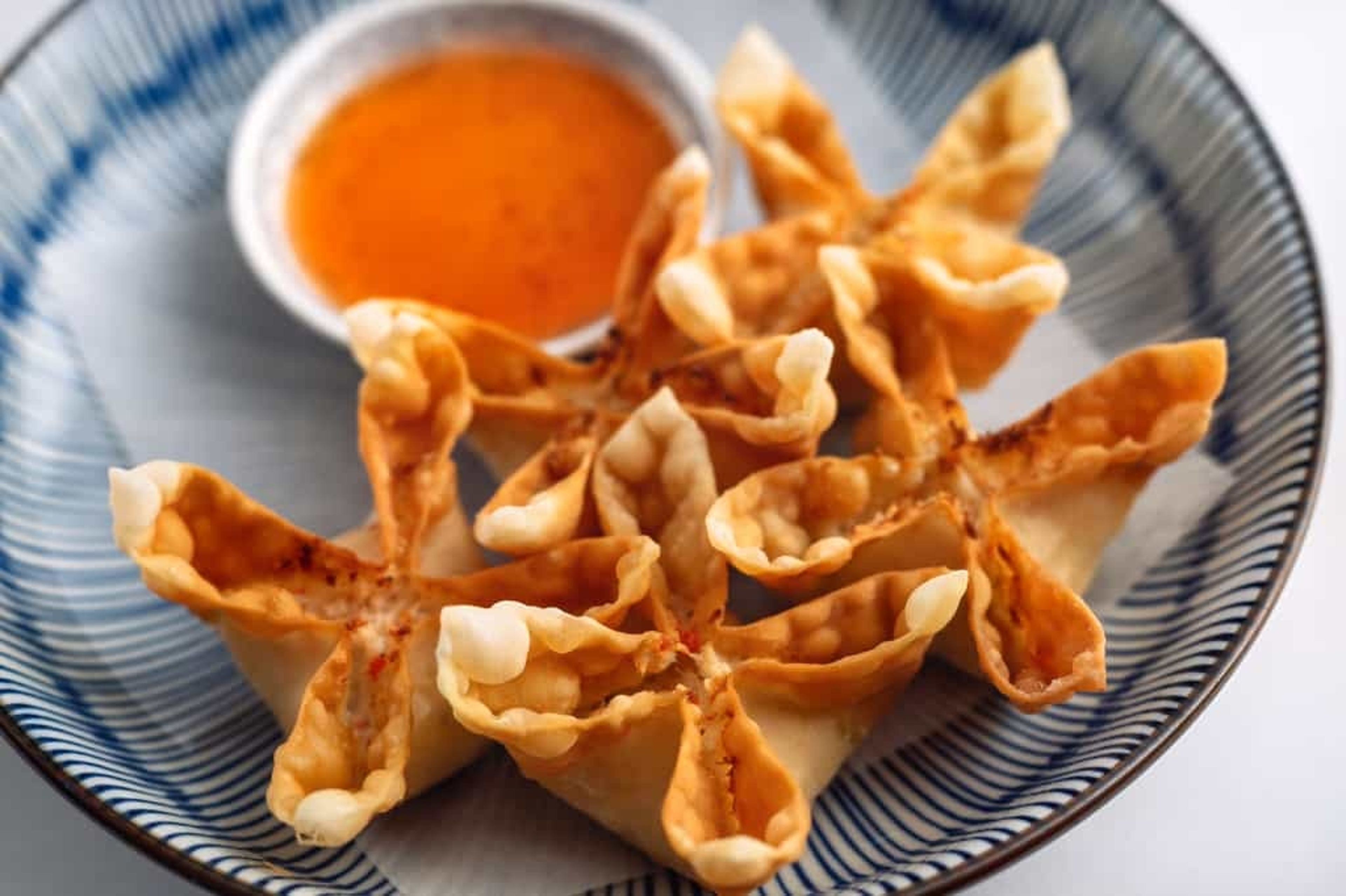 Crab Cheese Wonton.