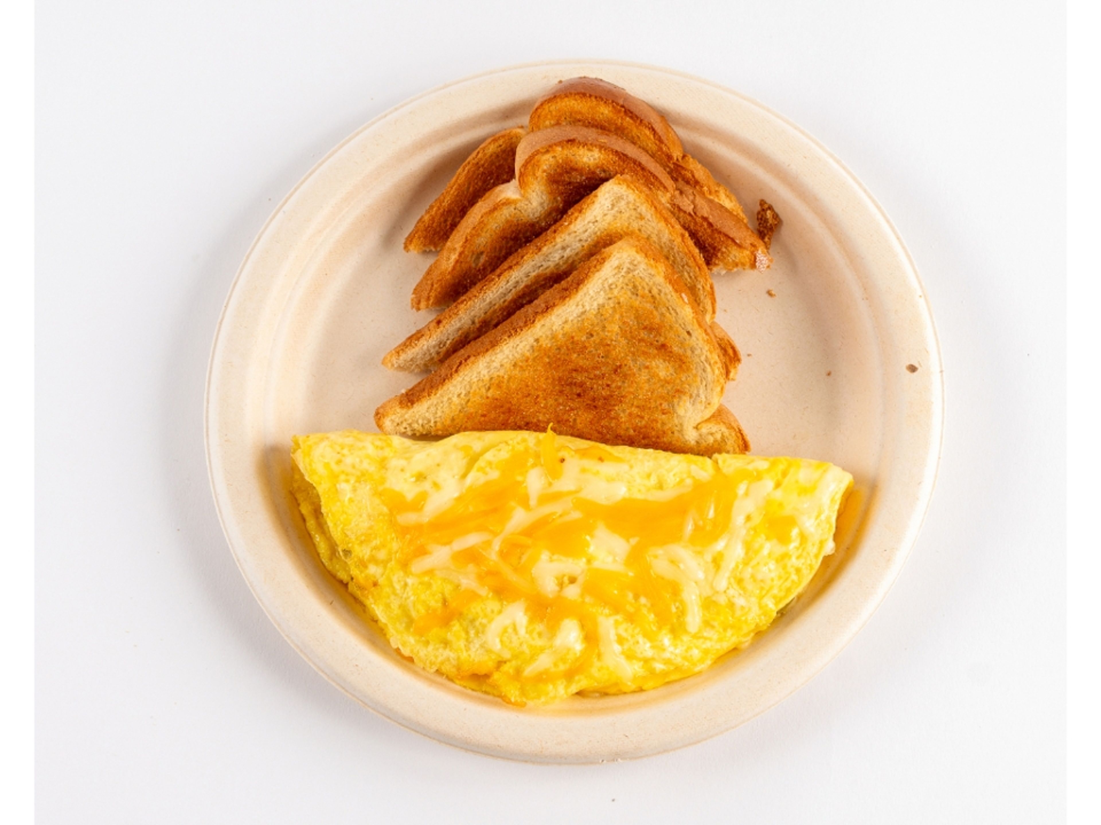 Denver Omelet  with Toast.