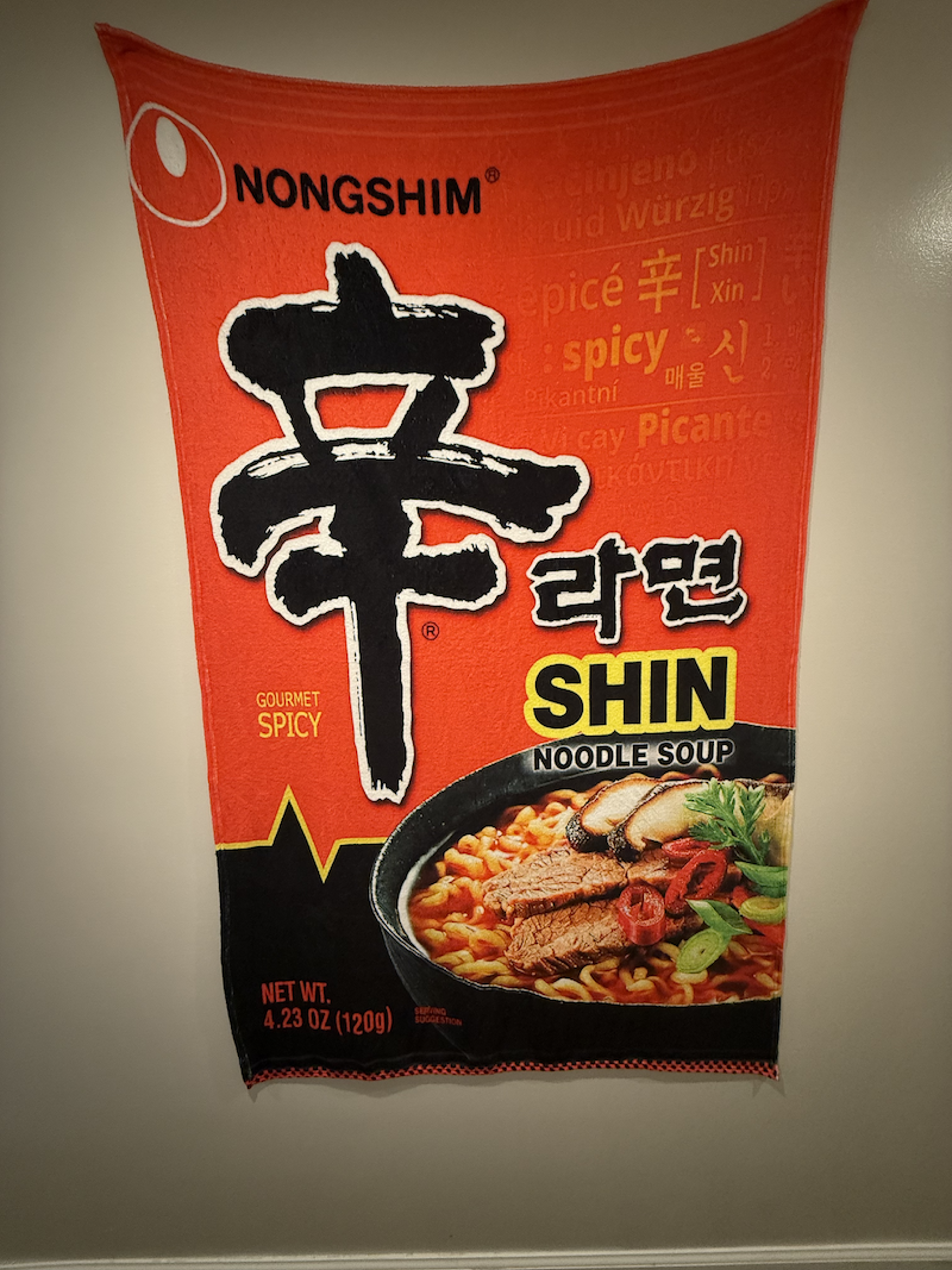 Shin Ramyun Blanket.