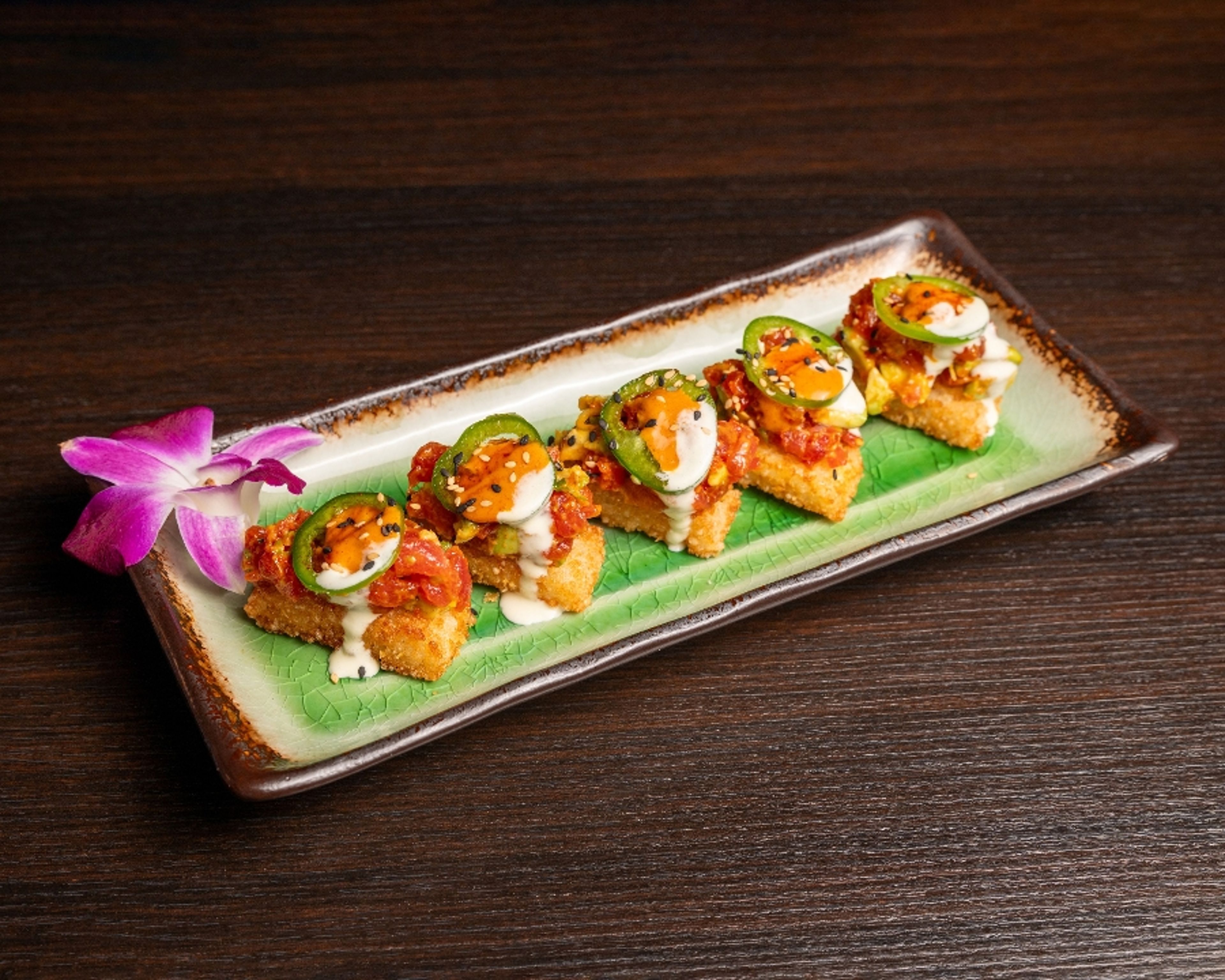 Spicy Tuna Rice Crispies (NEW).