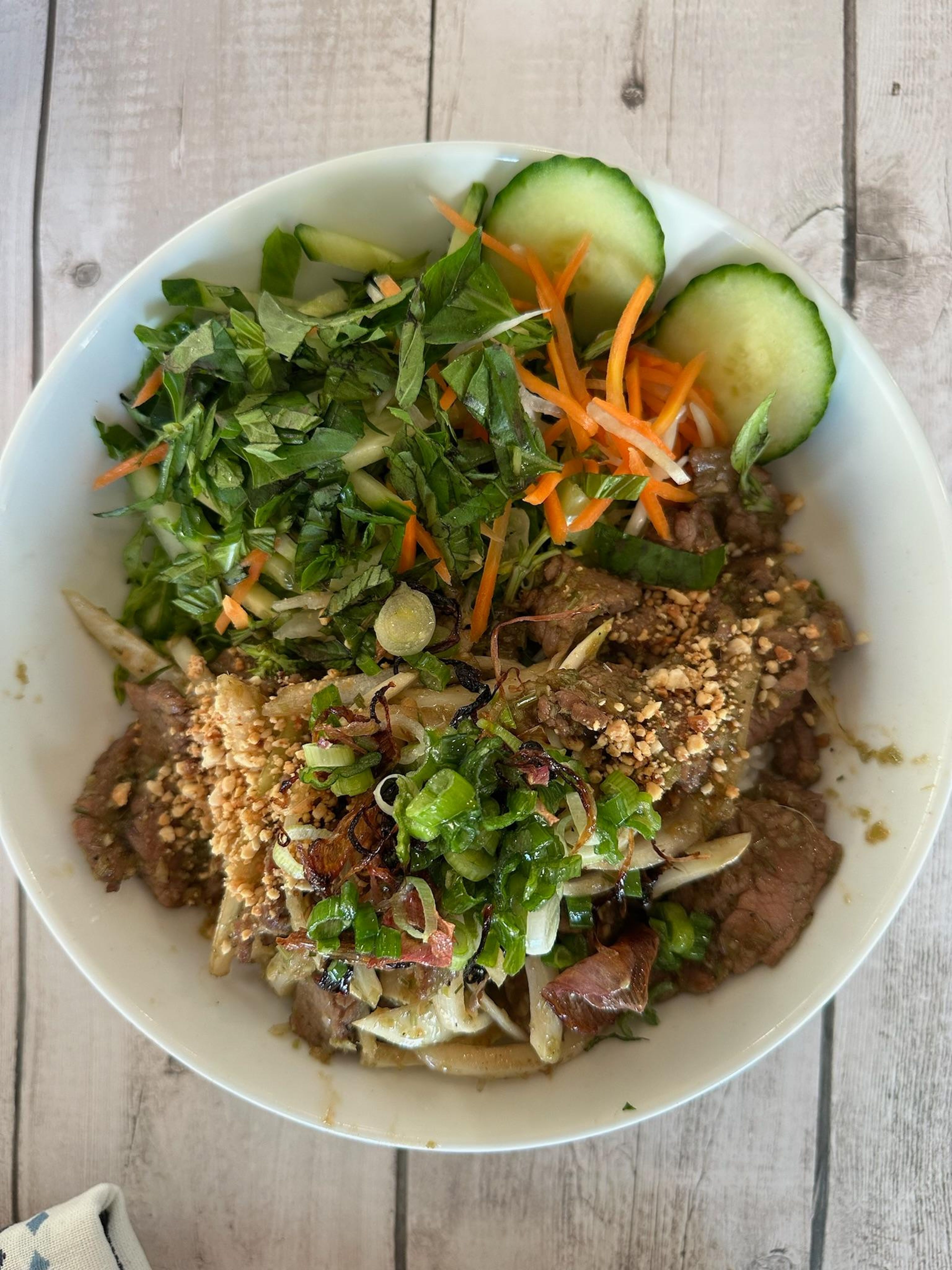 Vermicelli Lemongrass Bowl.